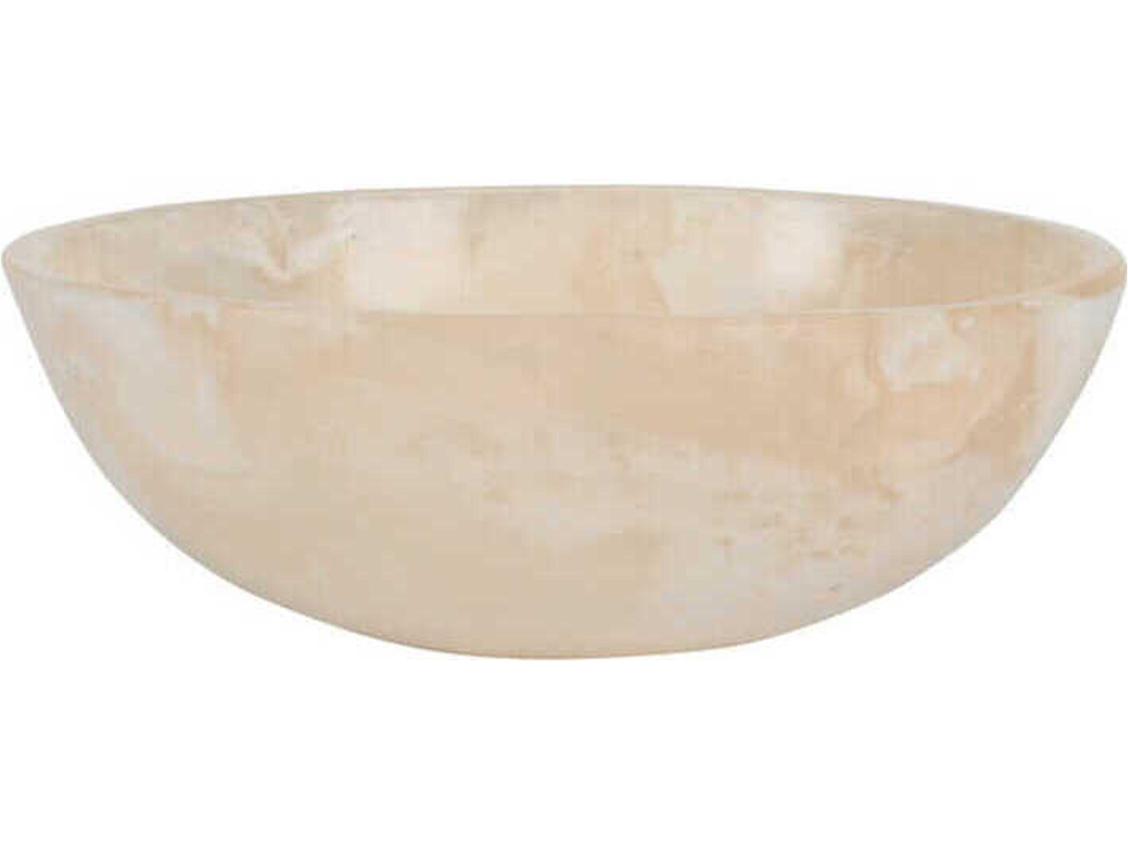 Chelsea House Bucolic Pink Cream Decorative Bowl