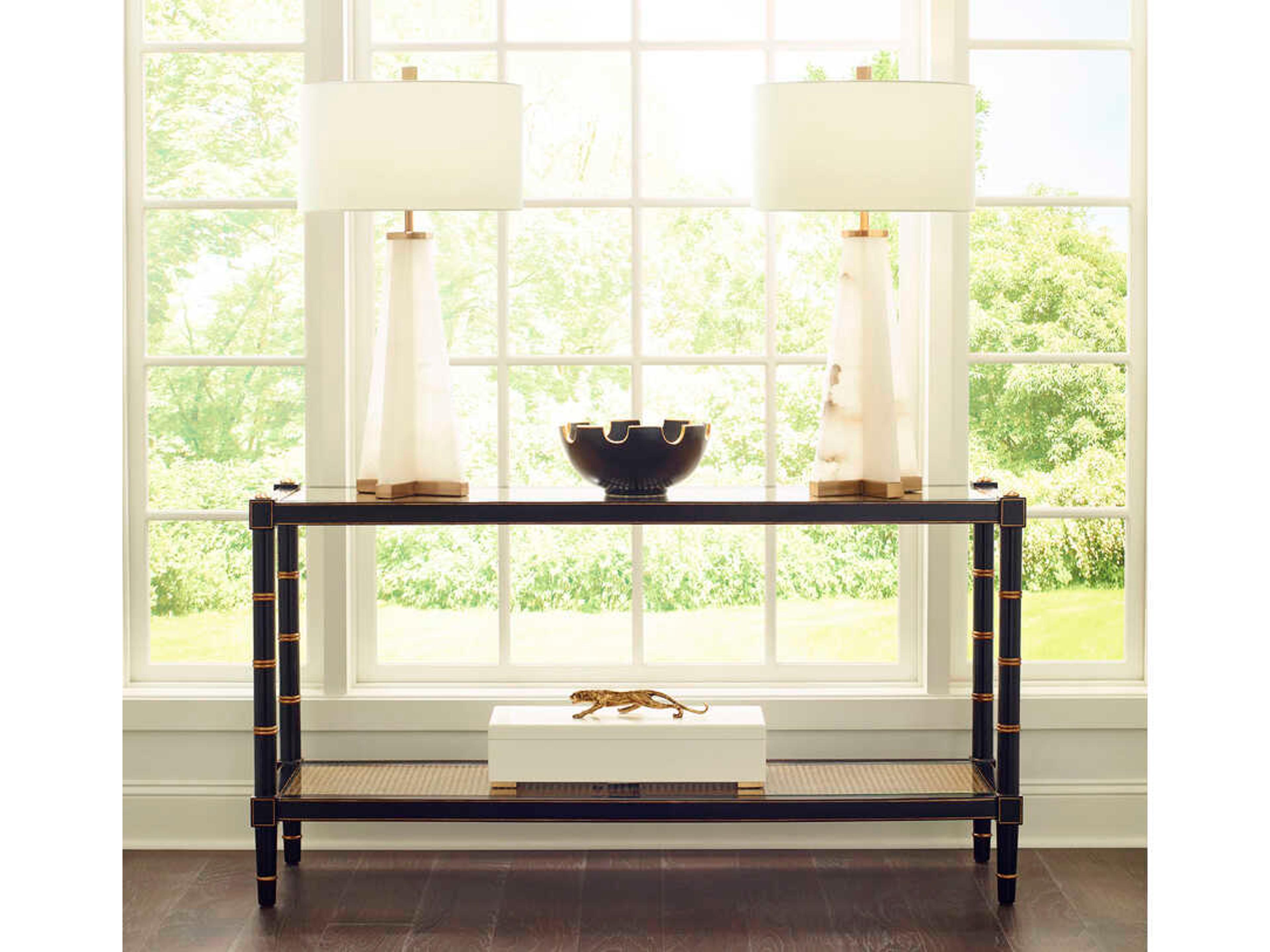 Chelsea House Classic Matte Black Gold Decorative Bowl