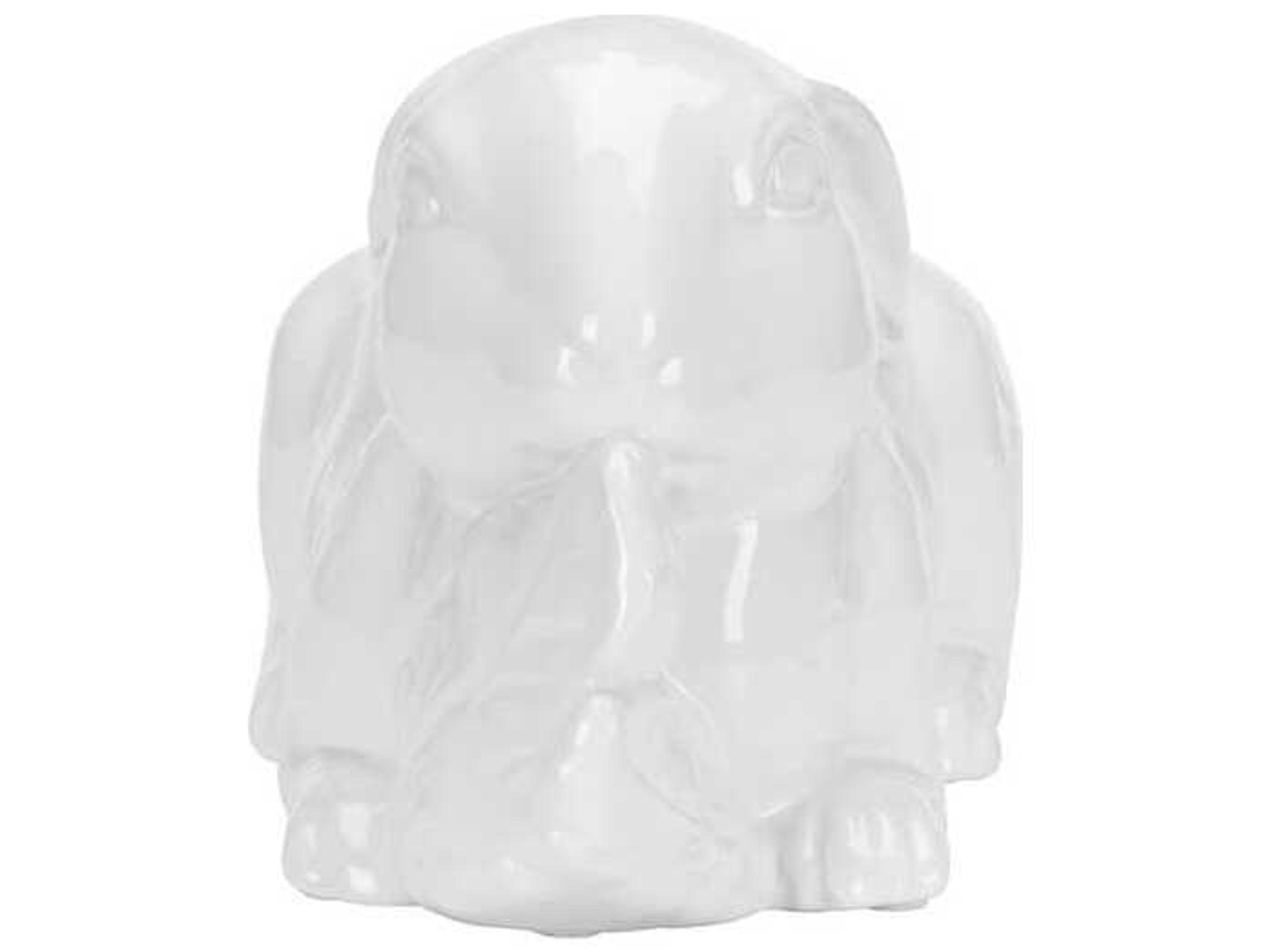 Chelsea House White Staffordshire Rabbit Sculpture