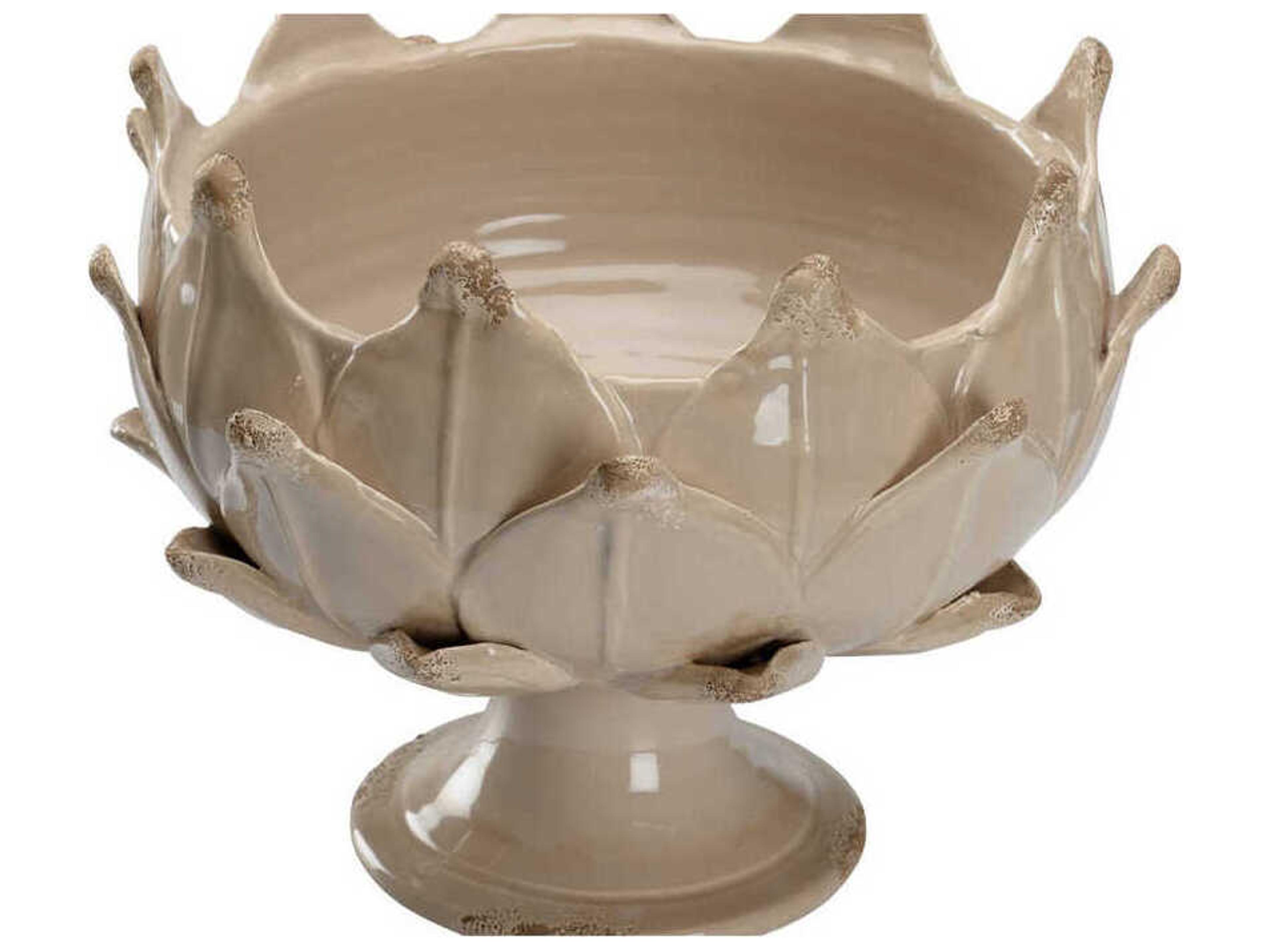 Chelsea House Dark Beige Leaf Vase