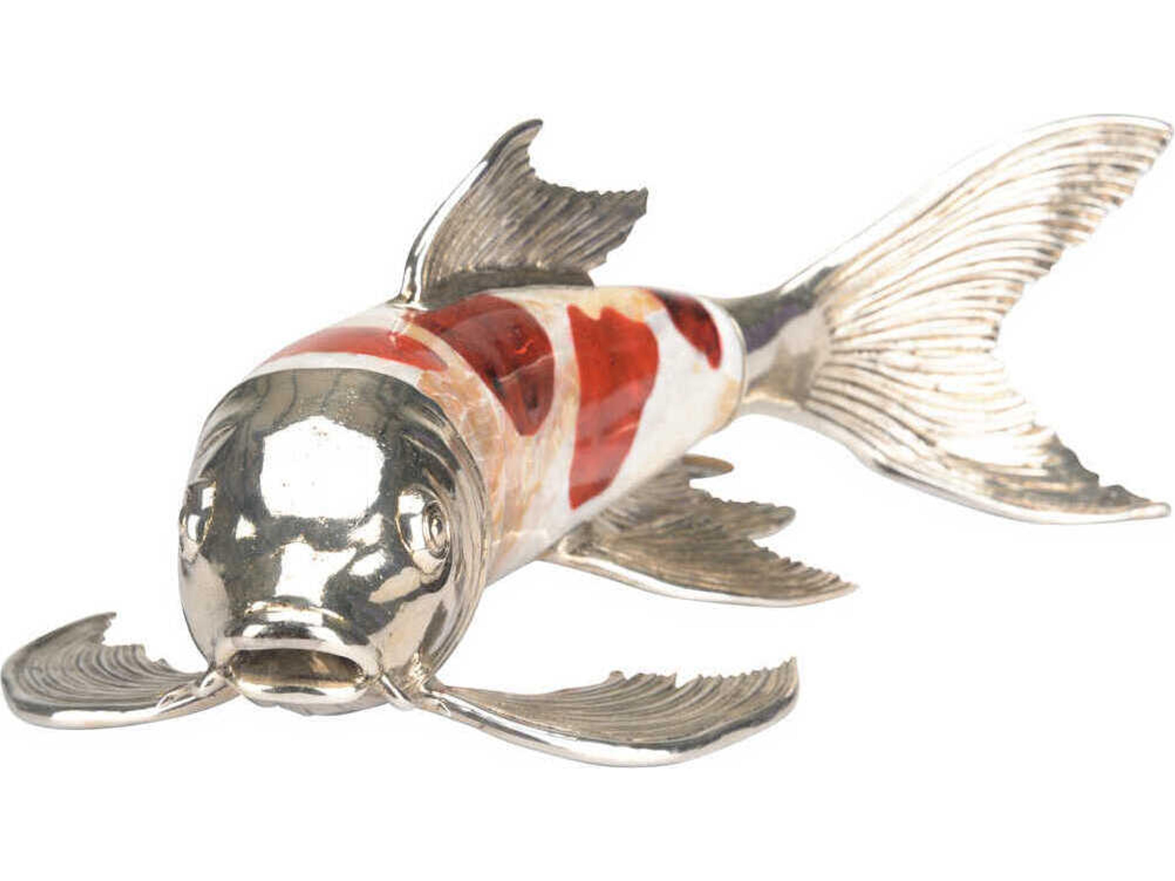 Chelsea House Silver Plated Kabibi Koi Fish