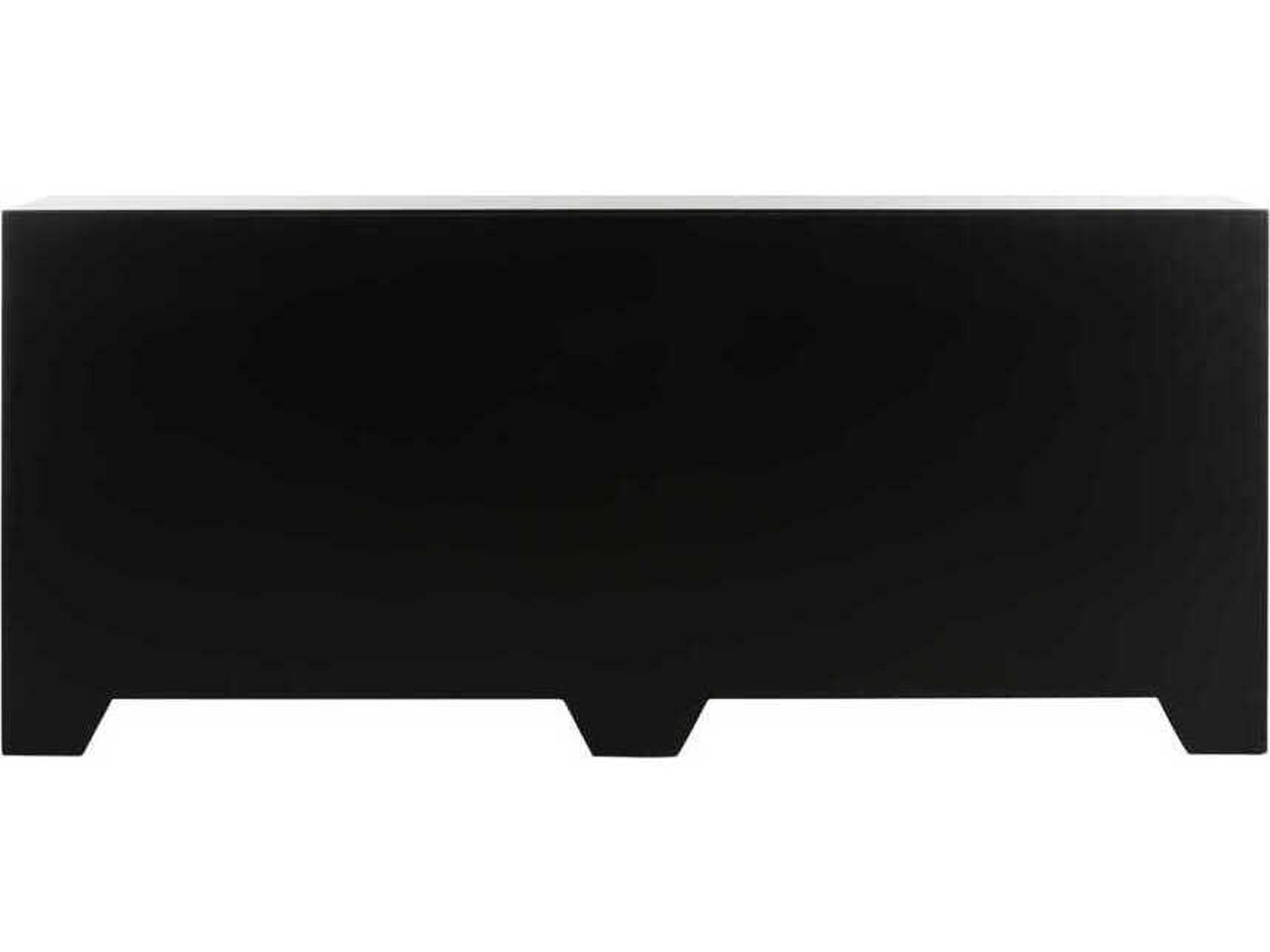 Chelsea House Crane 86" Black Sideboard