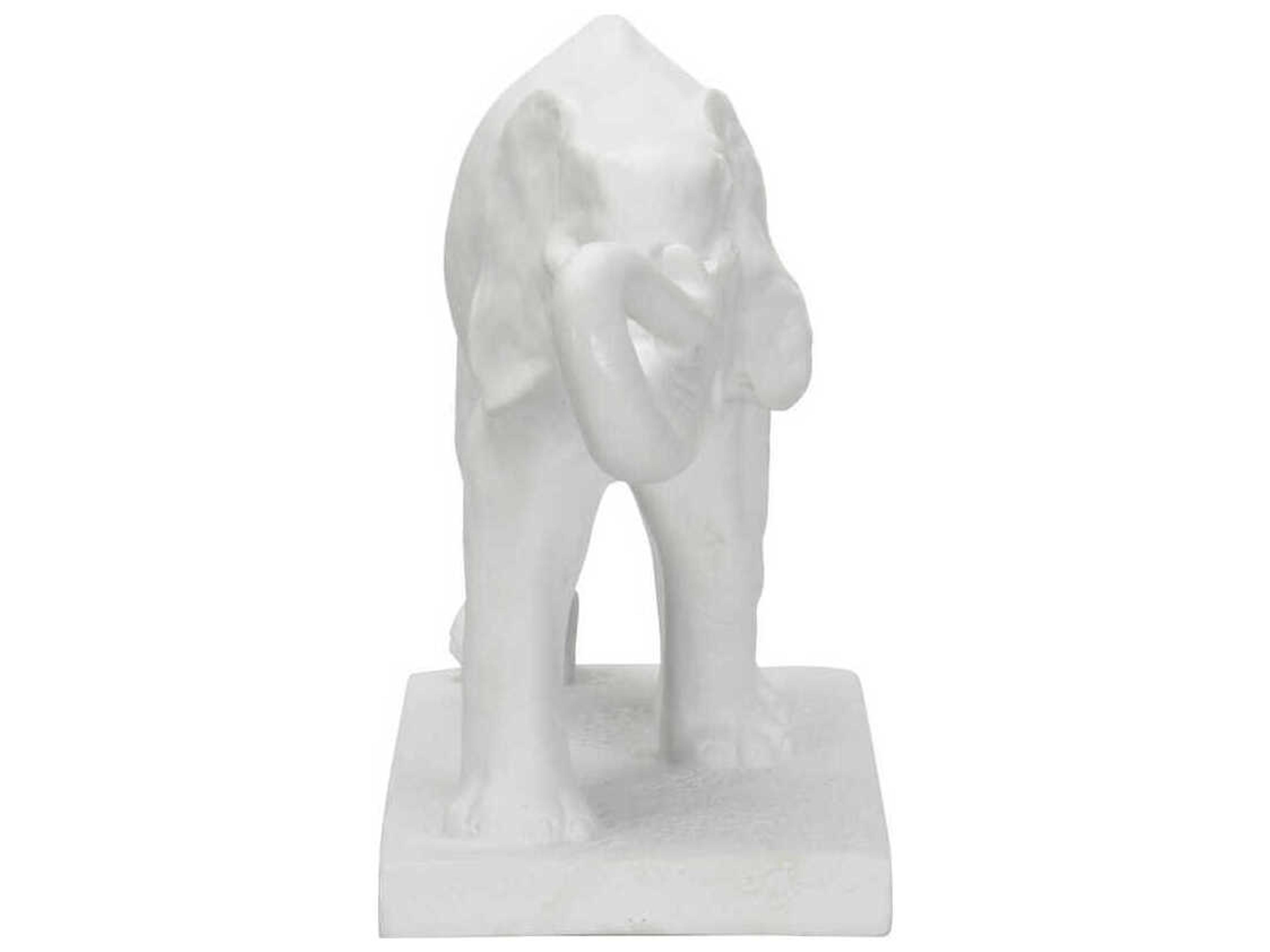 Chelsea House Matte White Elephant