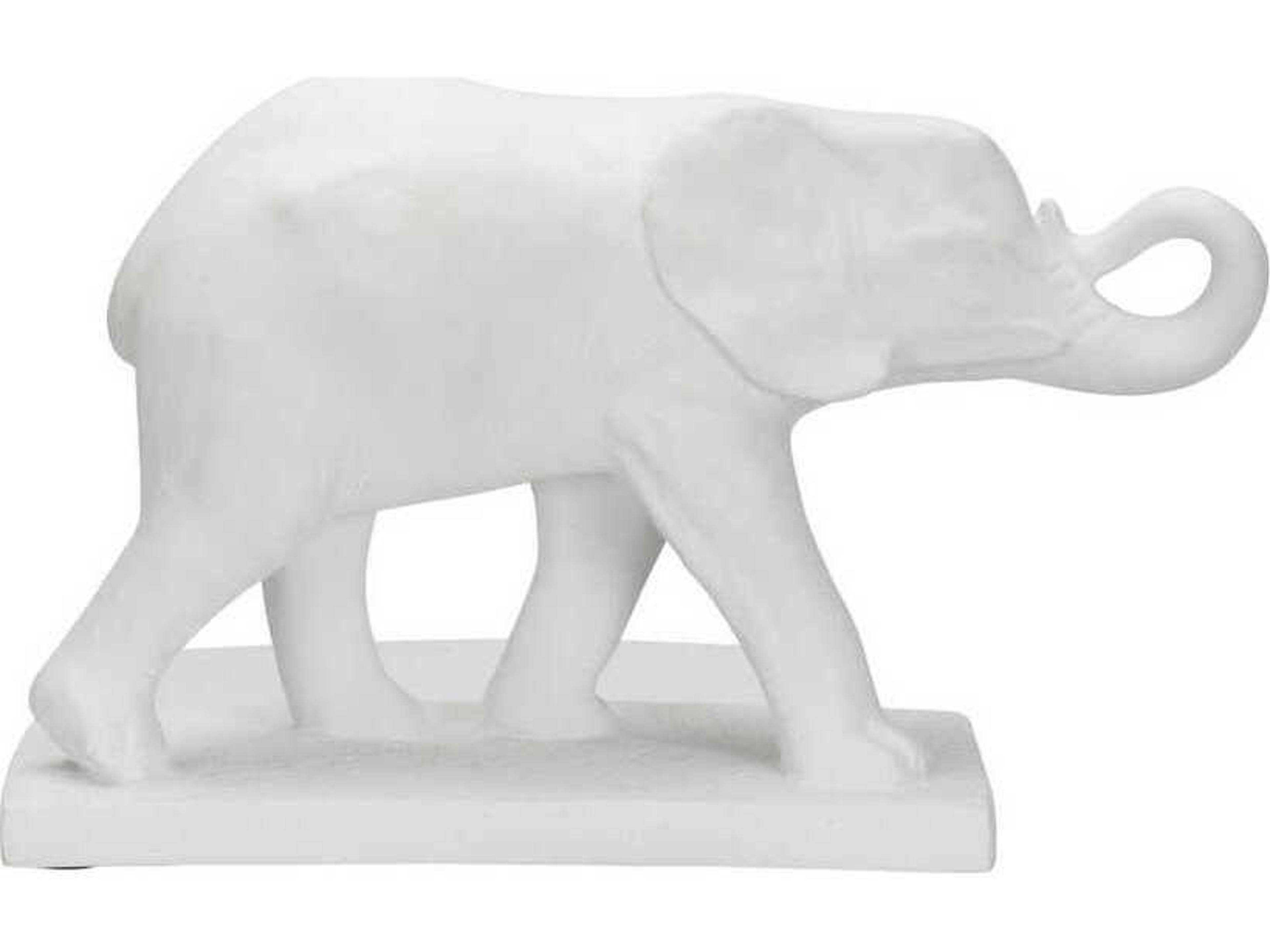 Chelsea House Matte White Elephant