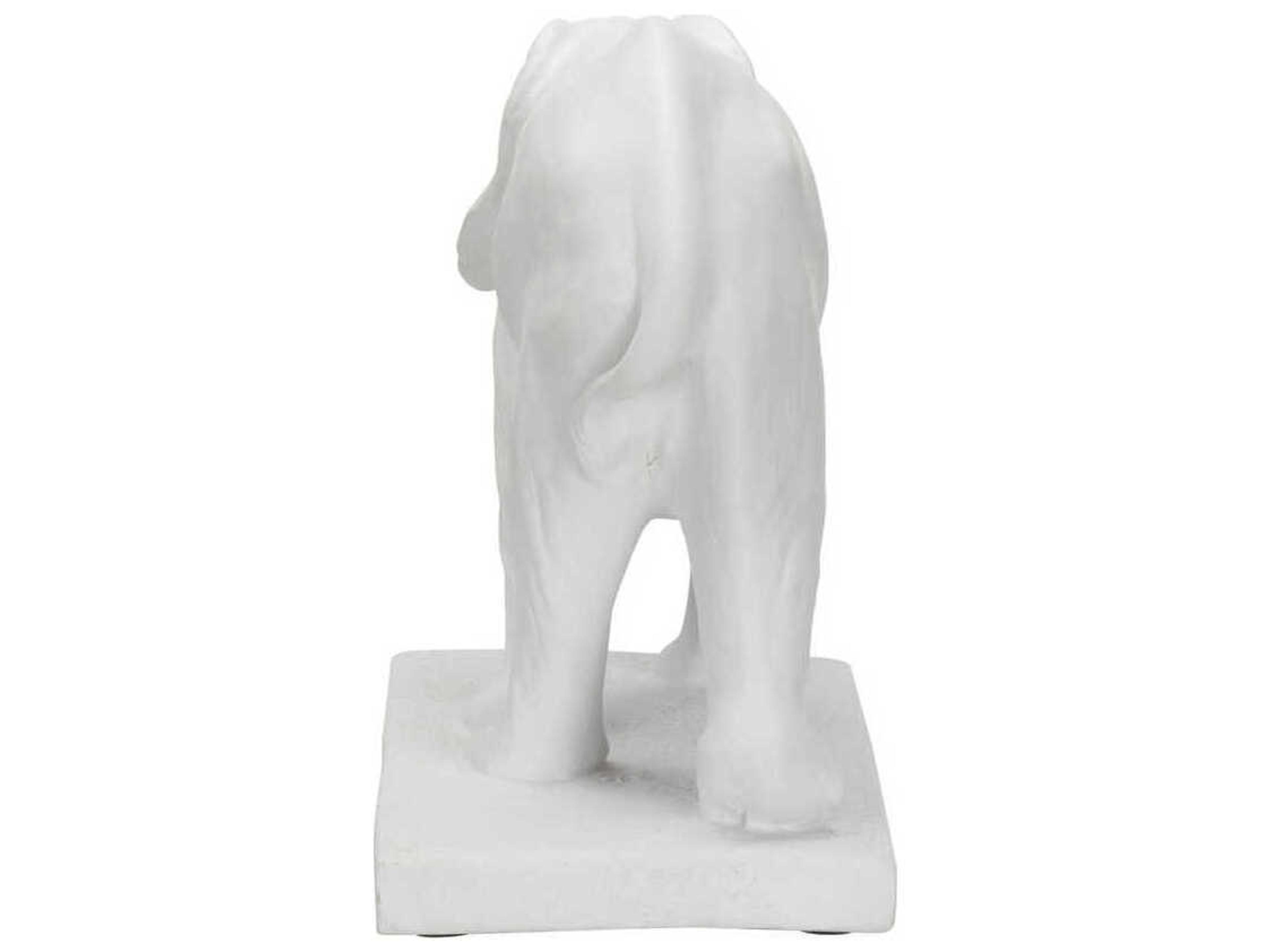 Chelsea House Matte White Elephant