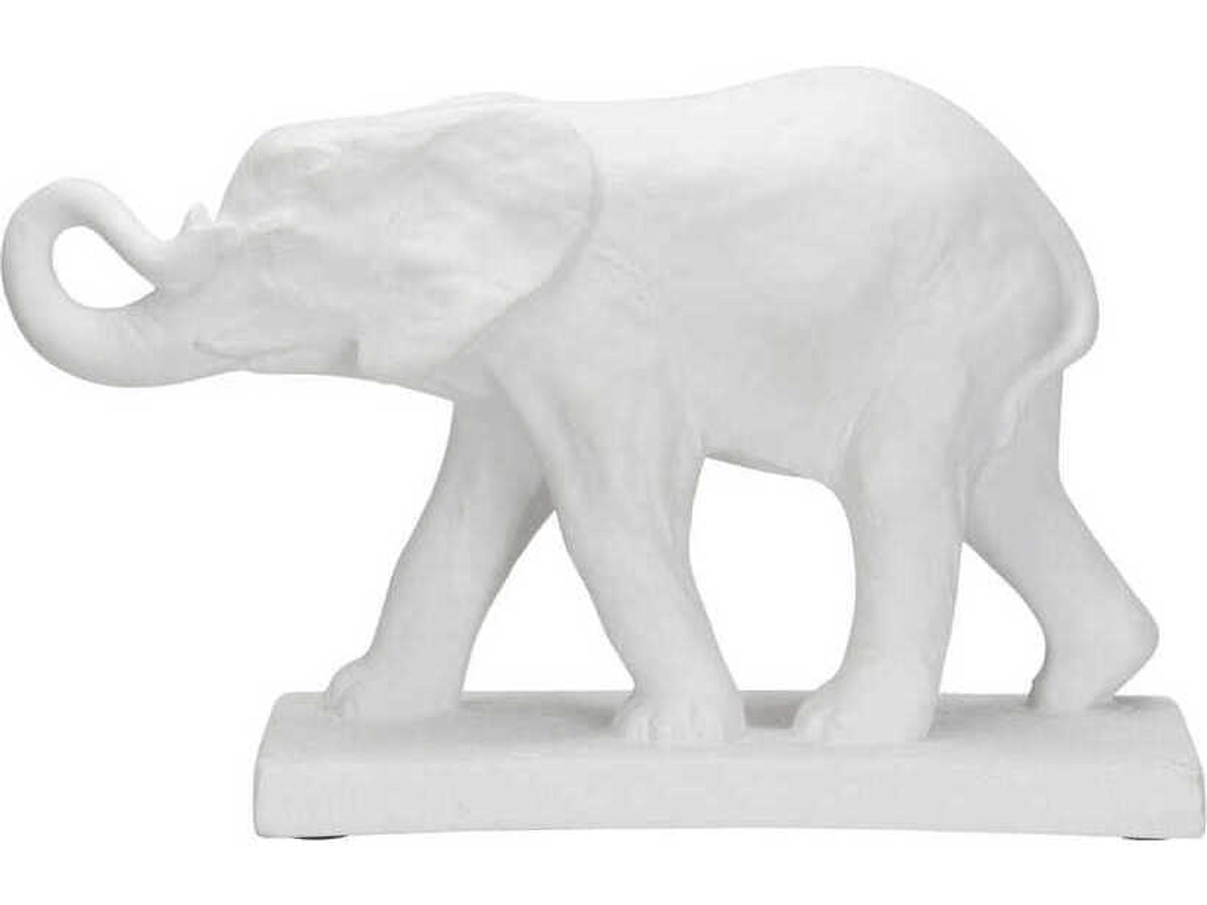 Chelsea House Matte White Elephant