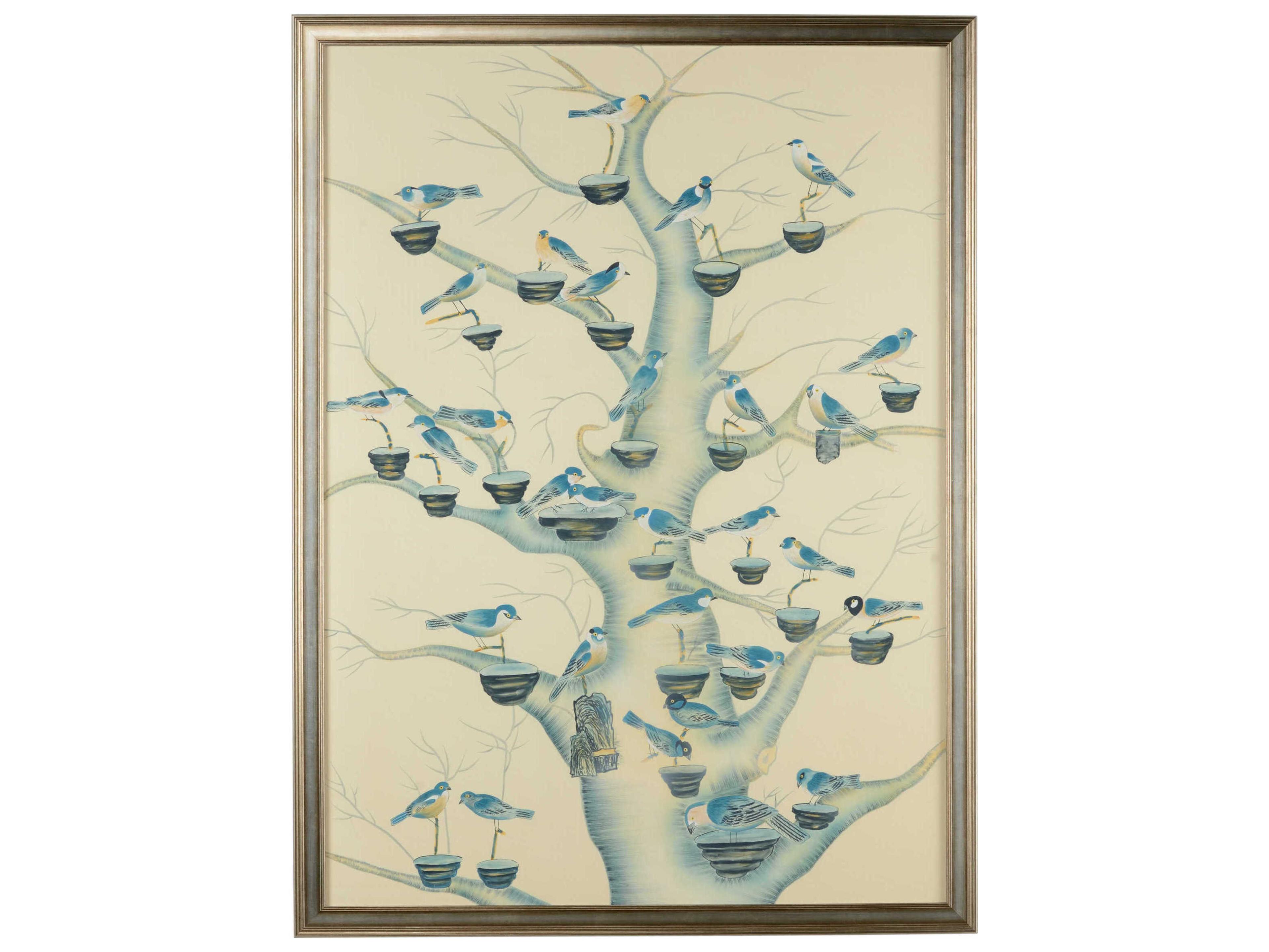 Aviary In Shades Of Blue