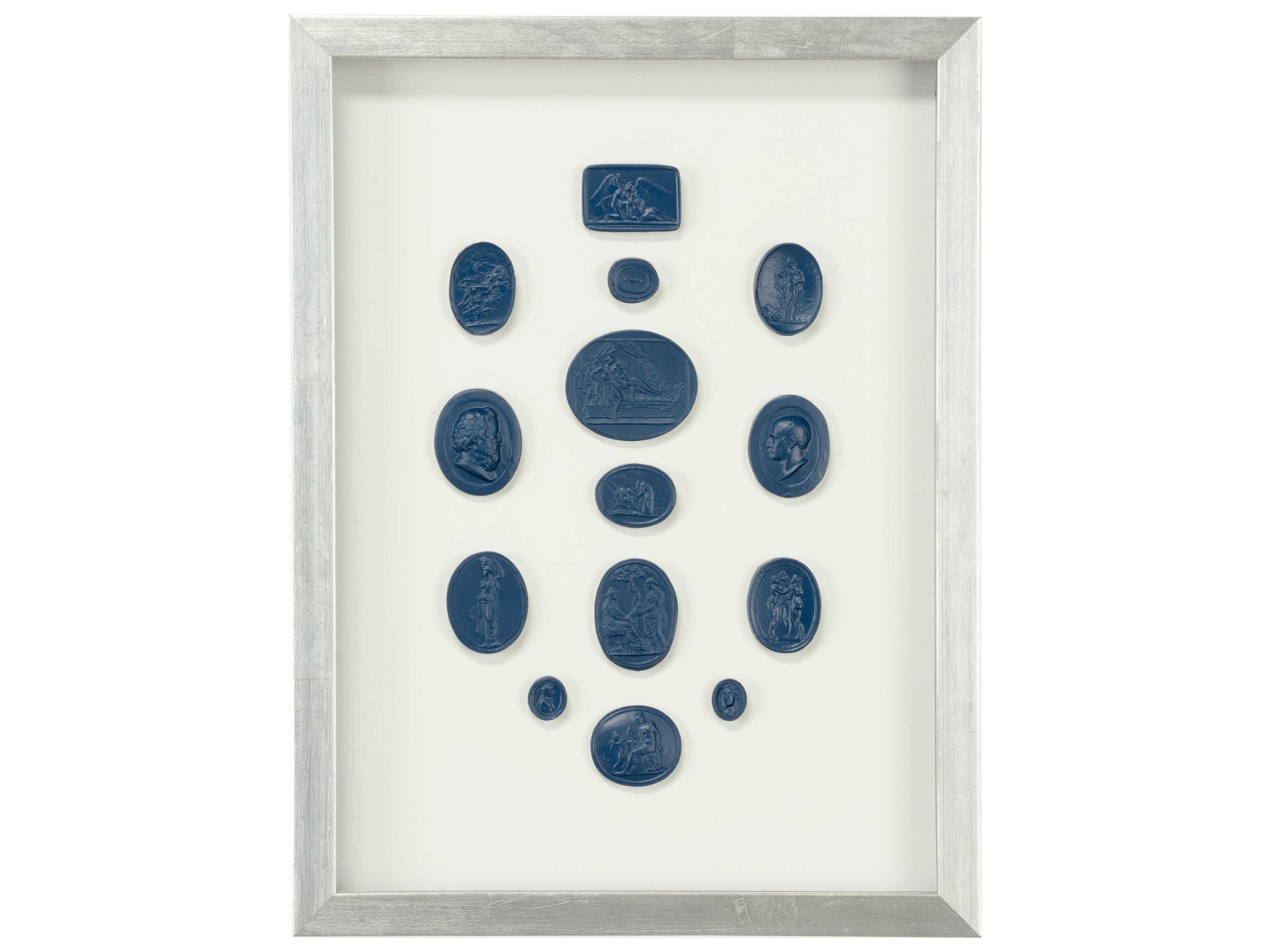 Chelsea House Intaglios In Blue I