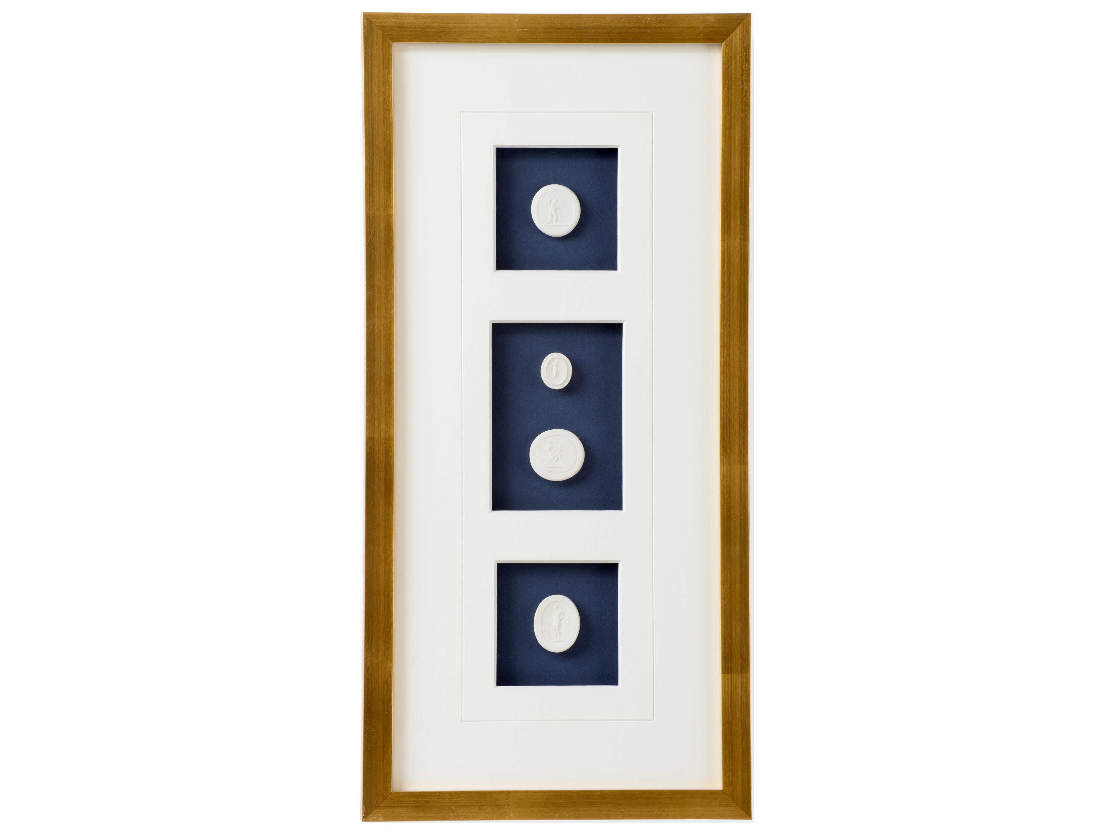 Chelsea House Intaglios On Navy III