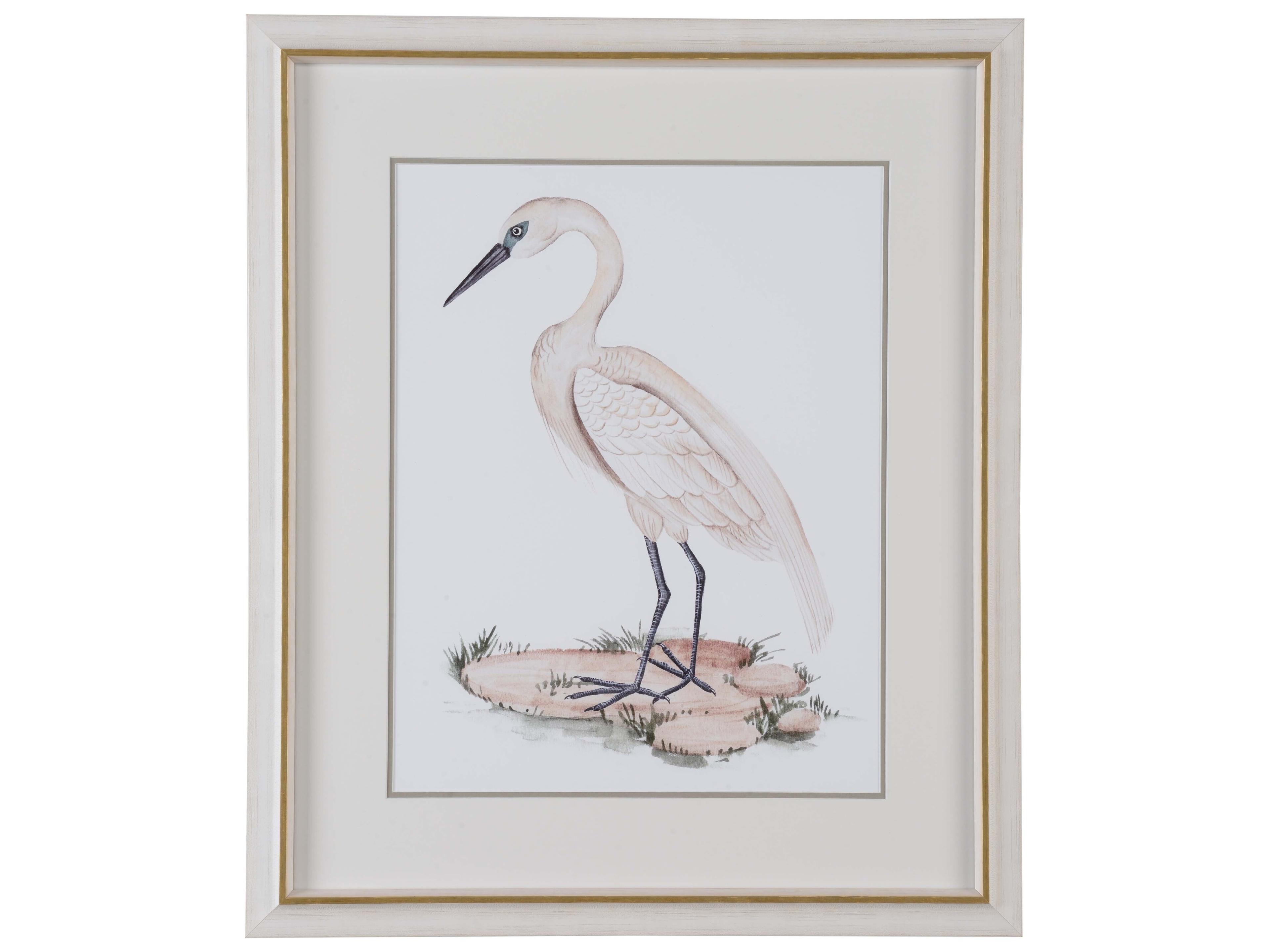 Misc A White Heron I Wall Art