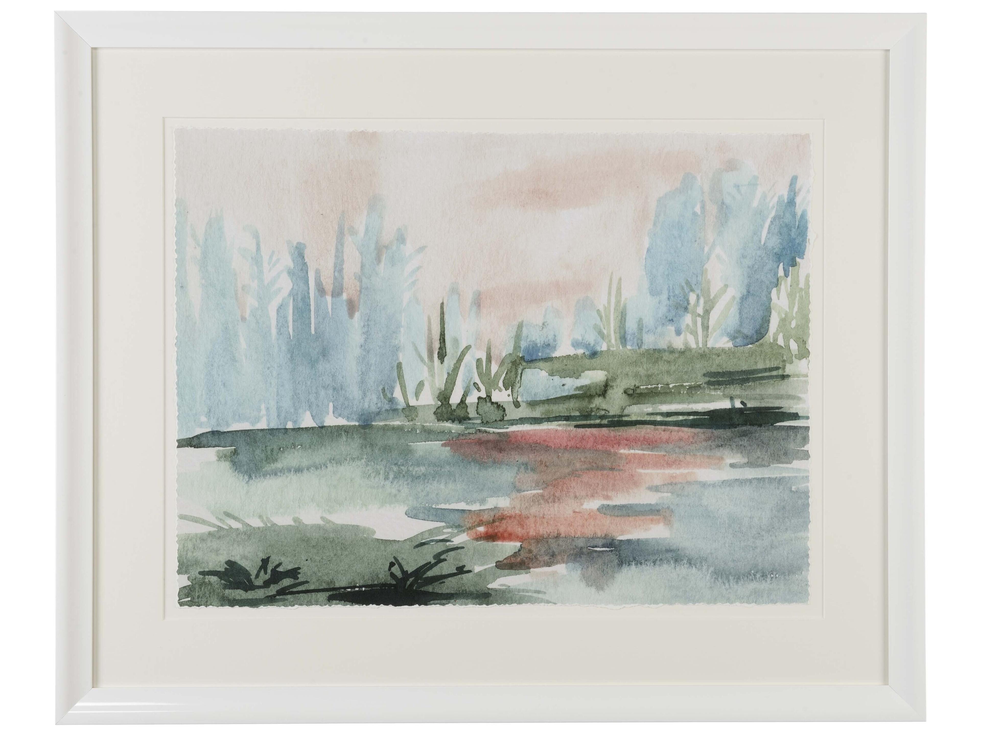 Misc Watercolor View Wall Art