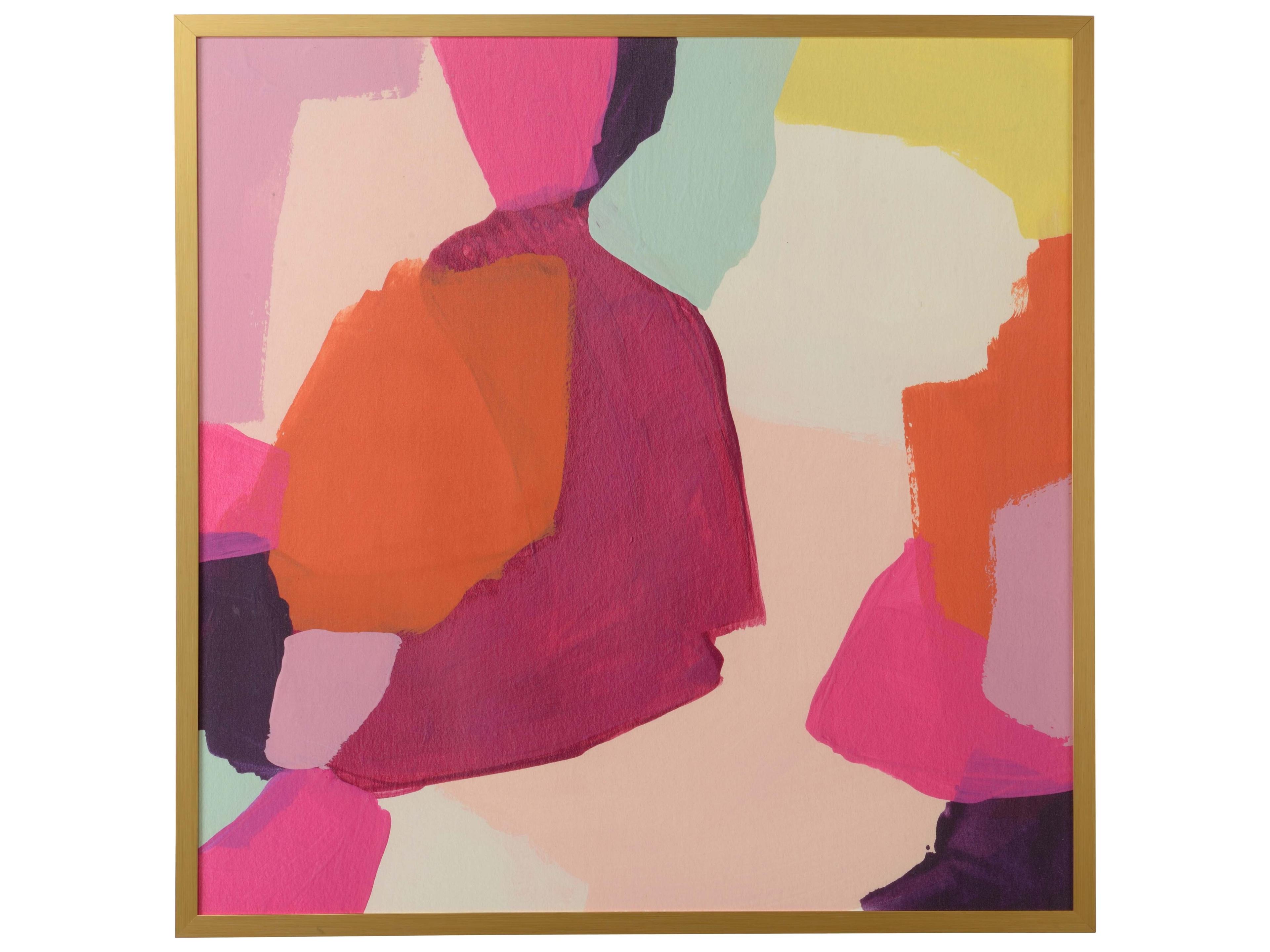 Chelsea House Misc Pink Slip I Wall Art