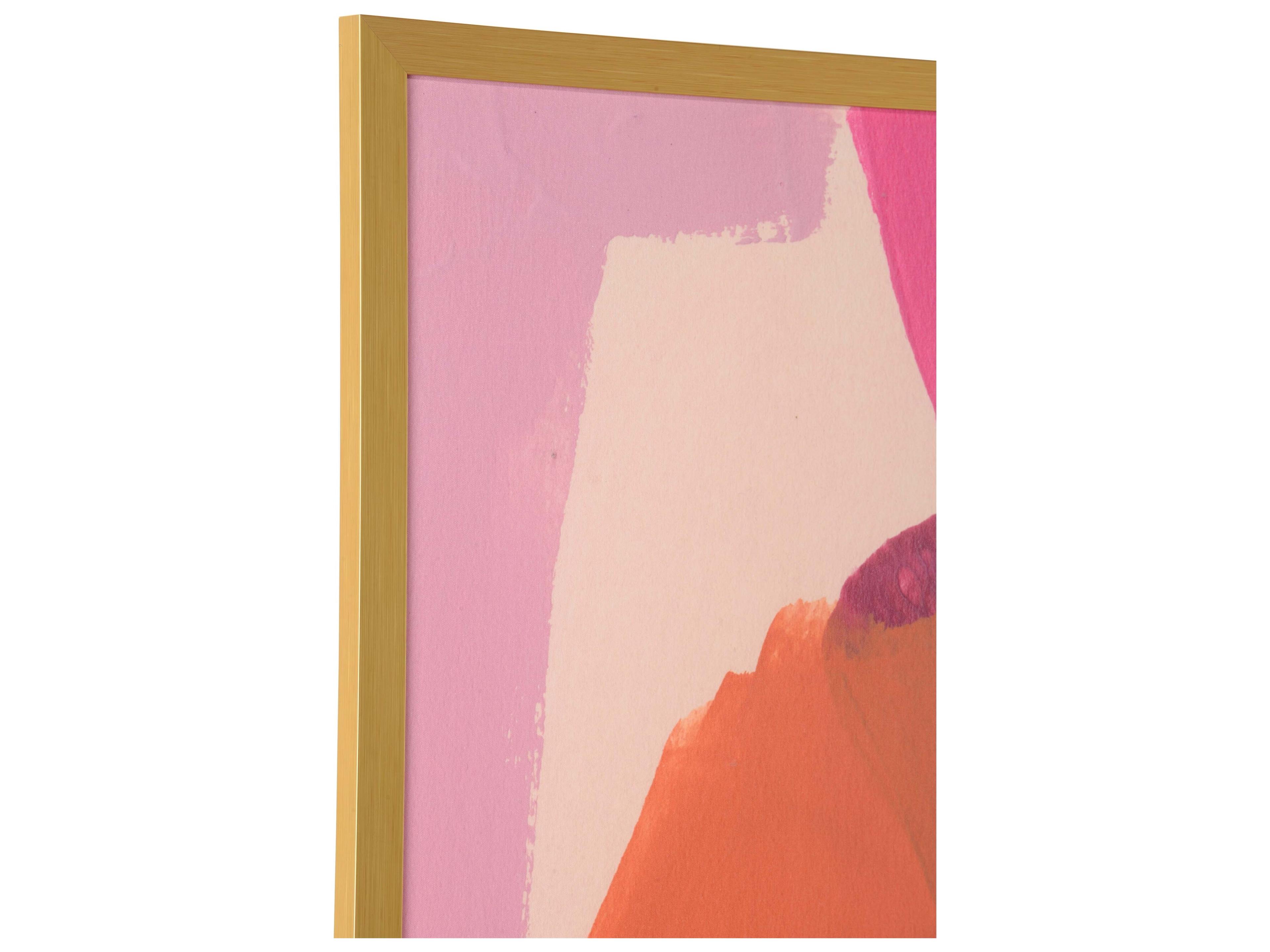 Chelsea House Misc Pink Slip I Wall Art