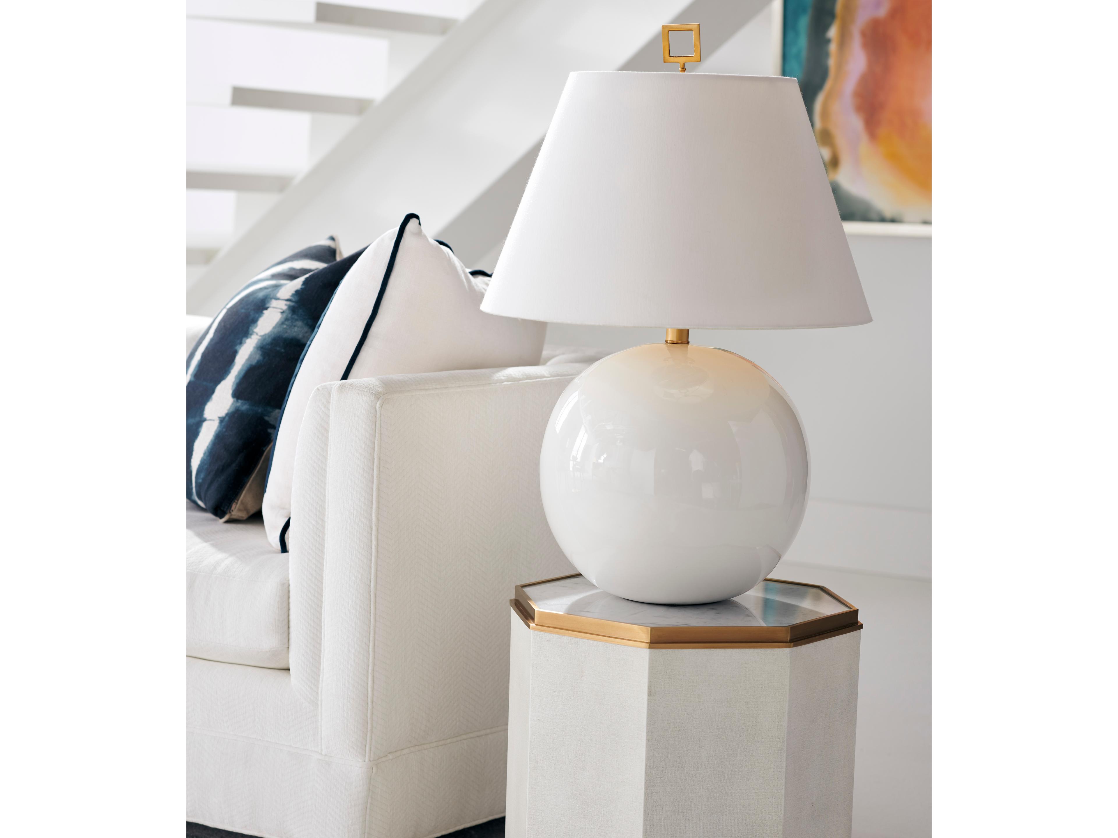 Chelsea House Morrow Table Lamp - White