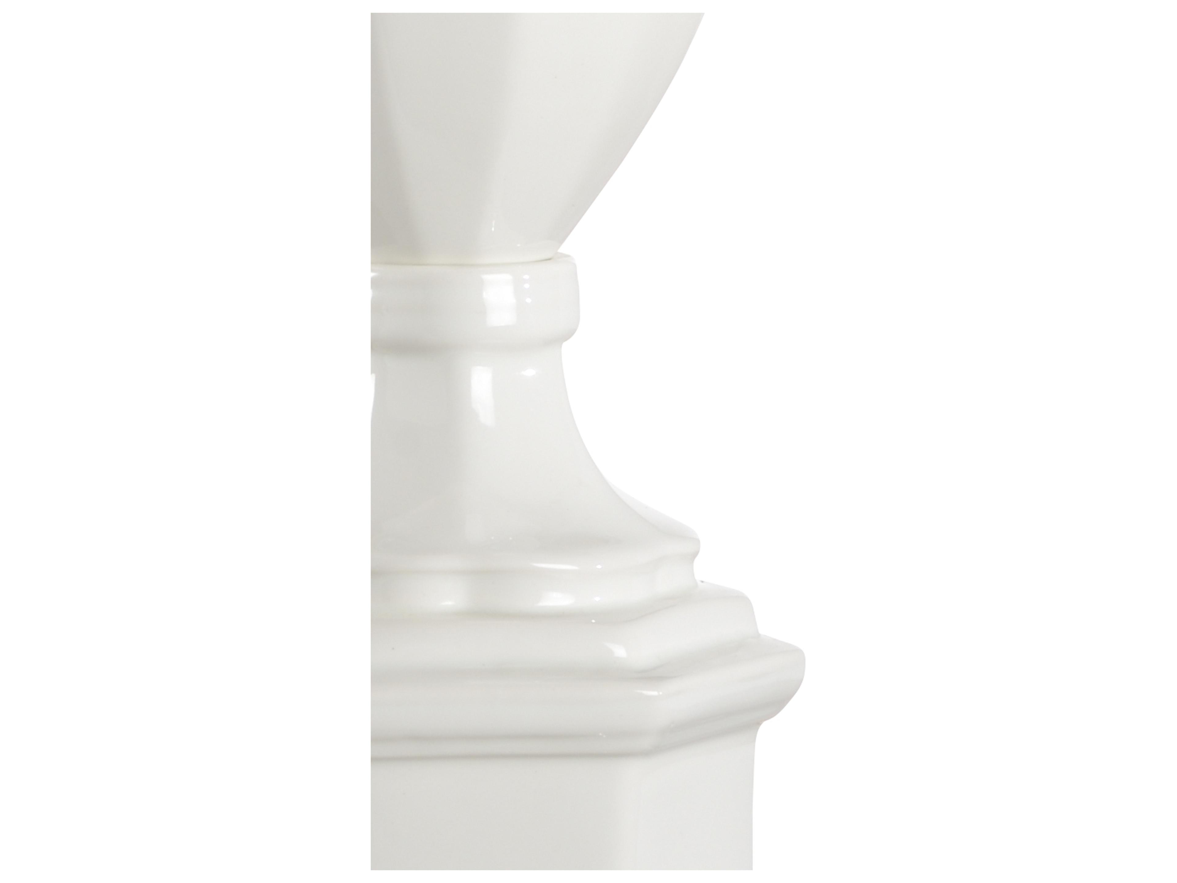 Chelsea House Frankfurt Table Lamp - White