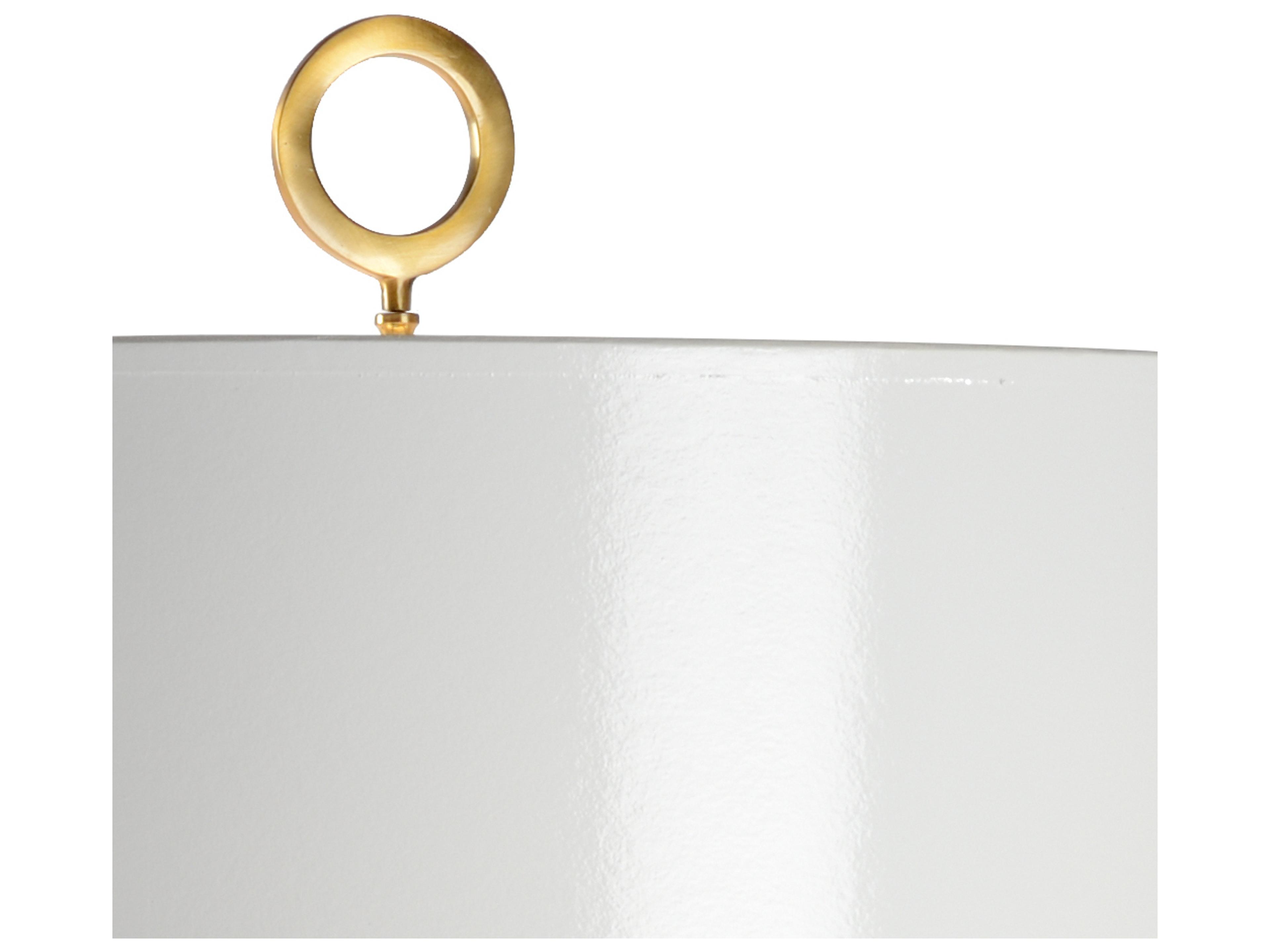 Chelsea House Frankfurt Table Lamp - White