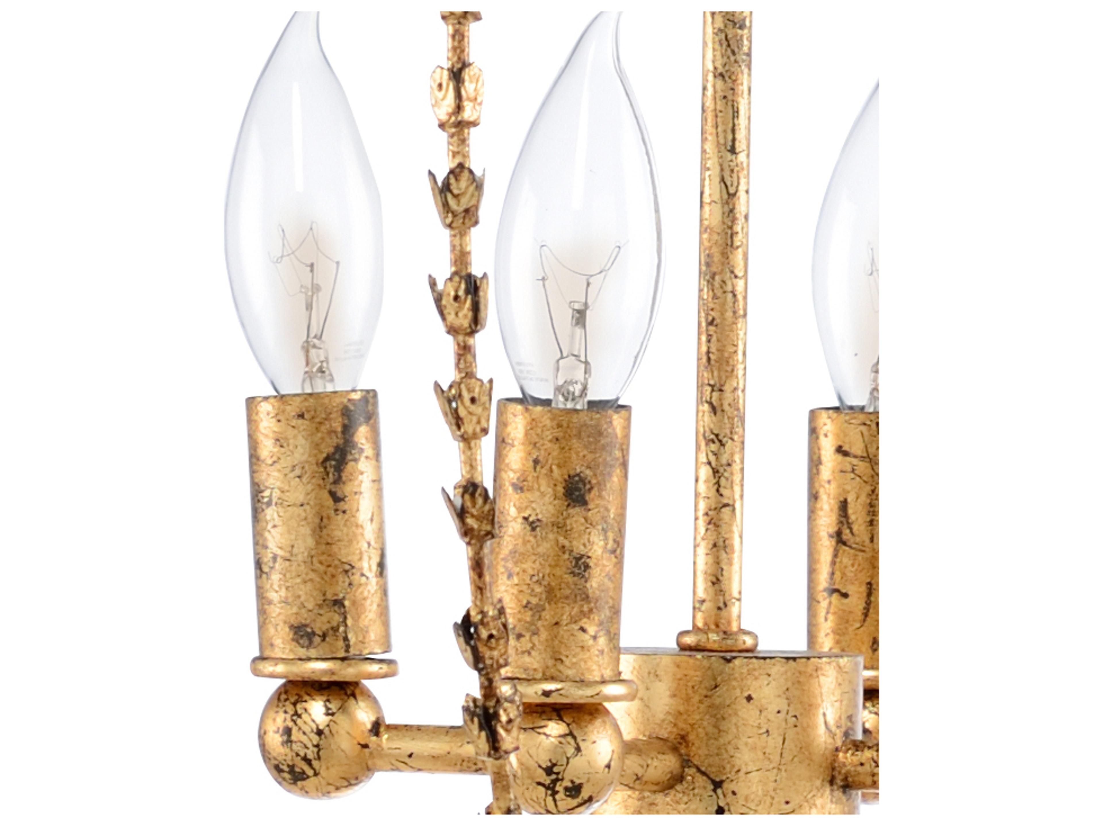 Chelsea House Gold Tiered Chandelier