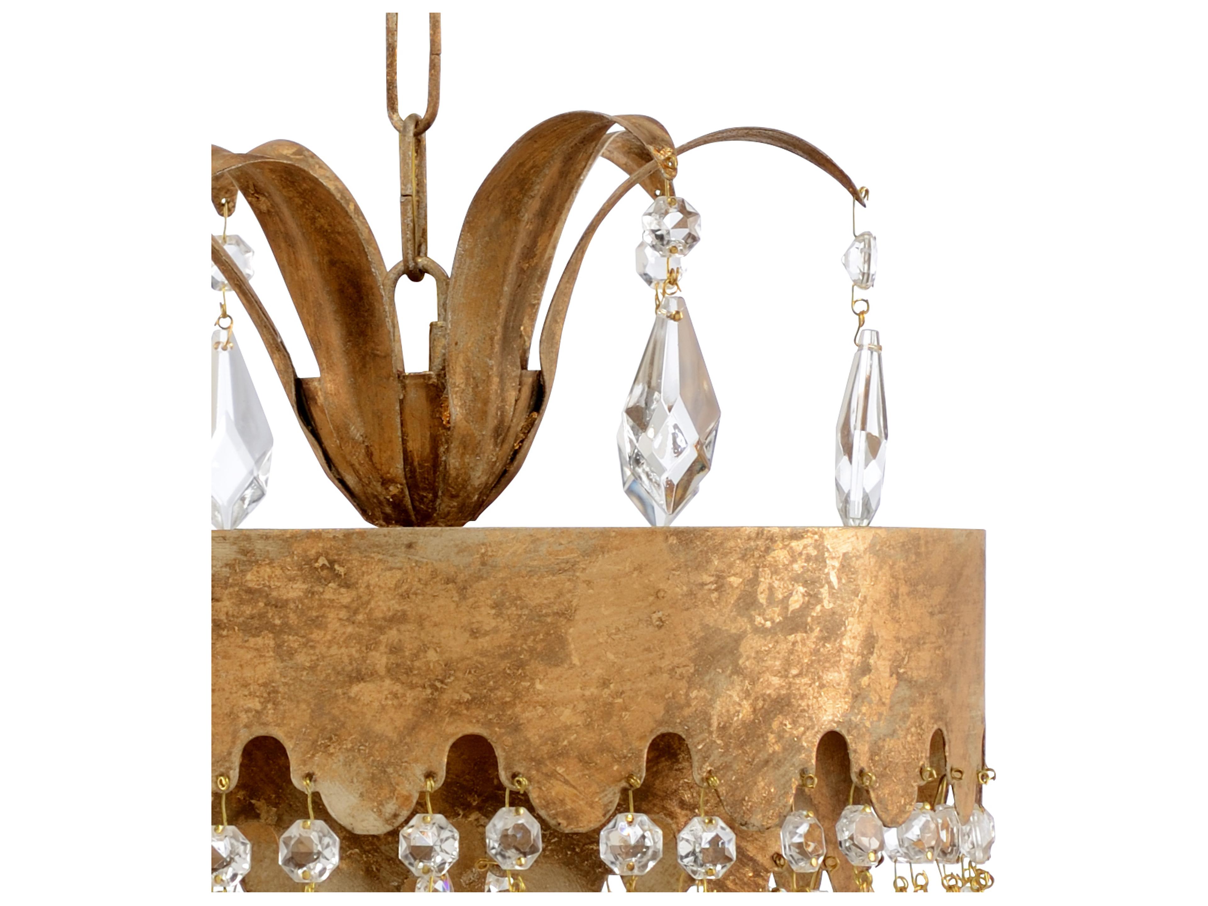 Chelsea House Gold Crystal Pendant