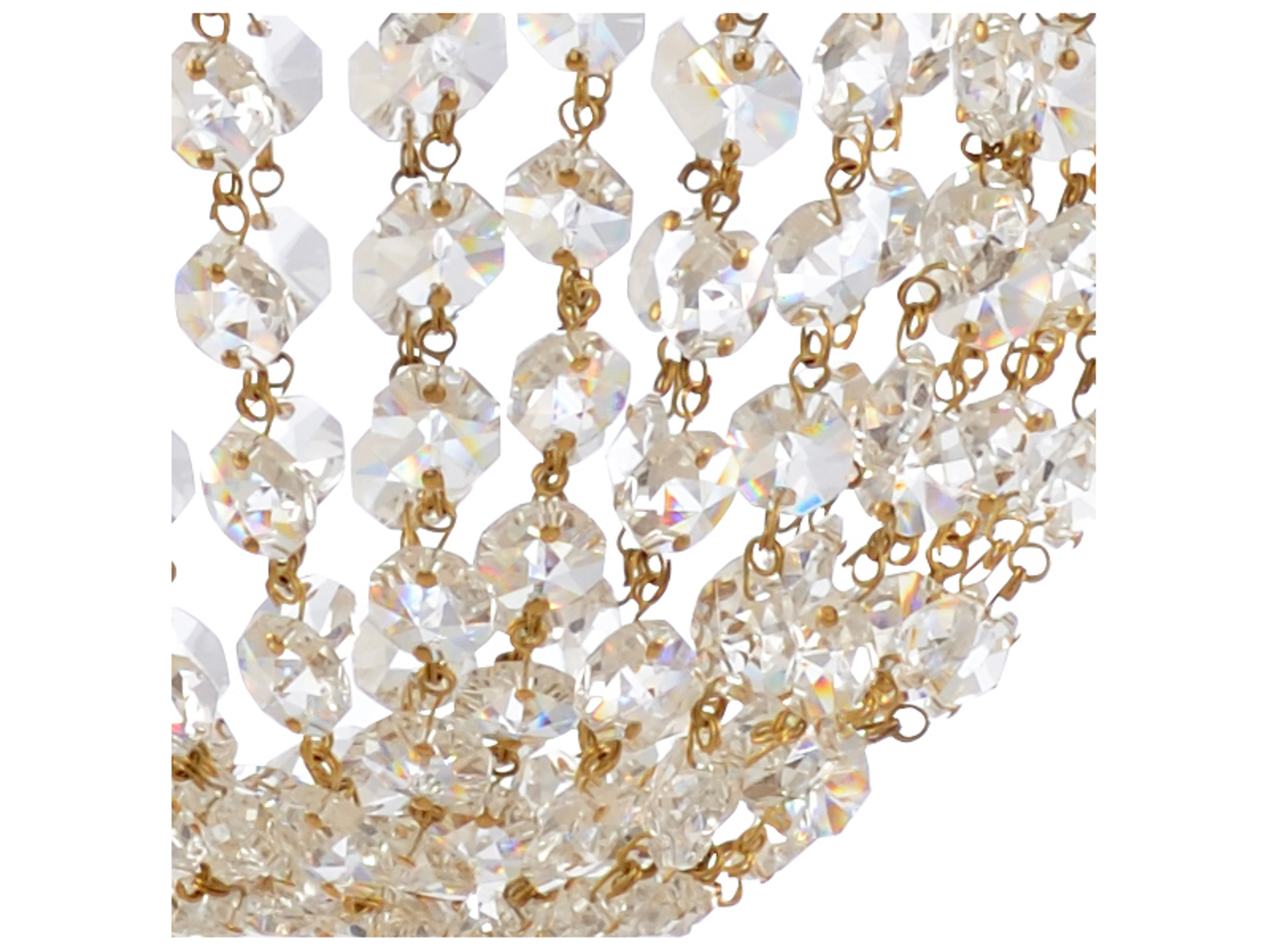 Chelsea House Gold Crystal Pendant