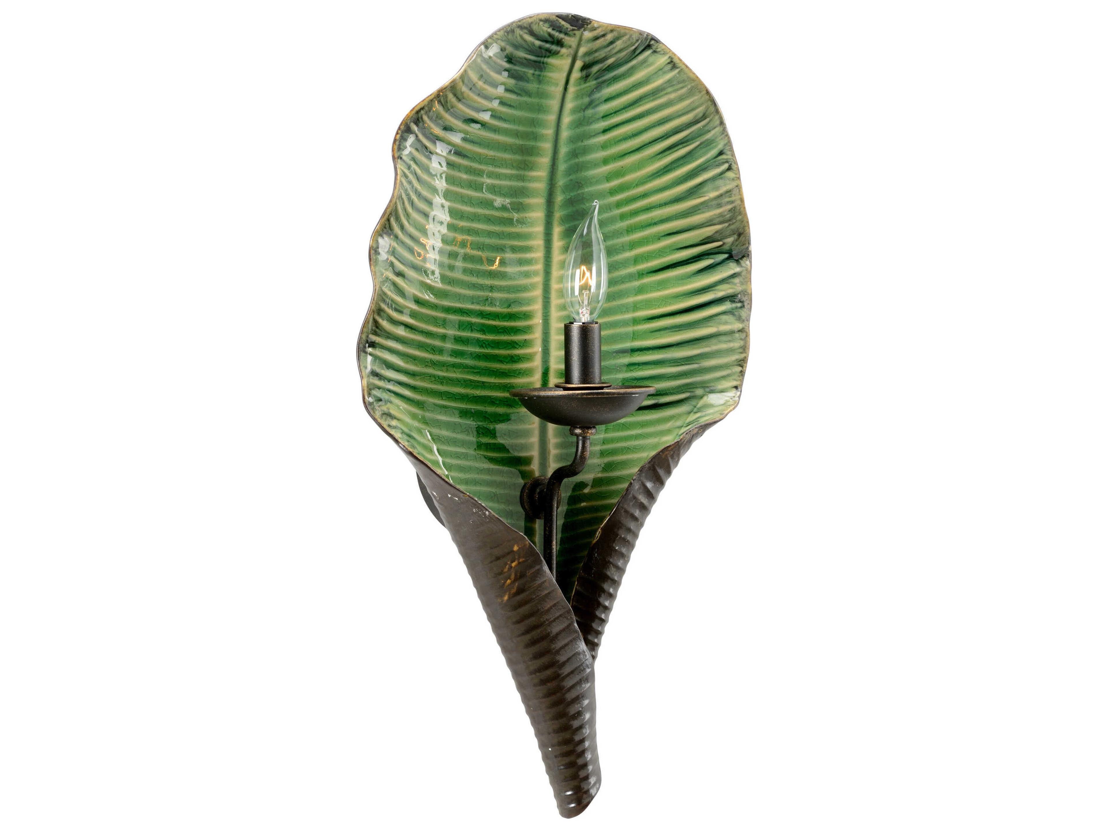Green Wall Sconce