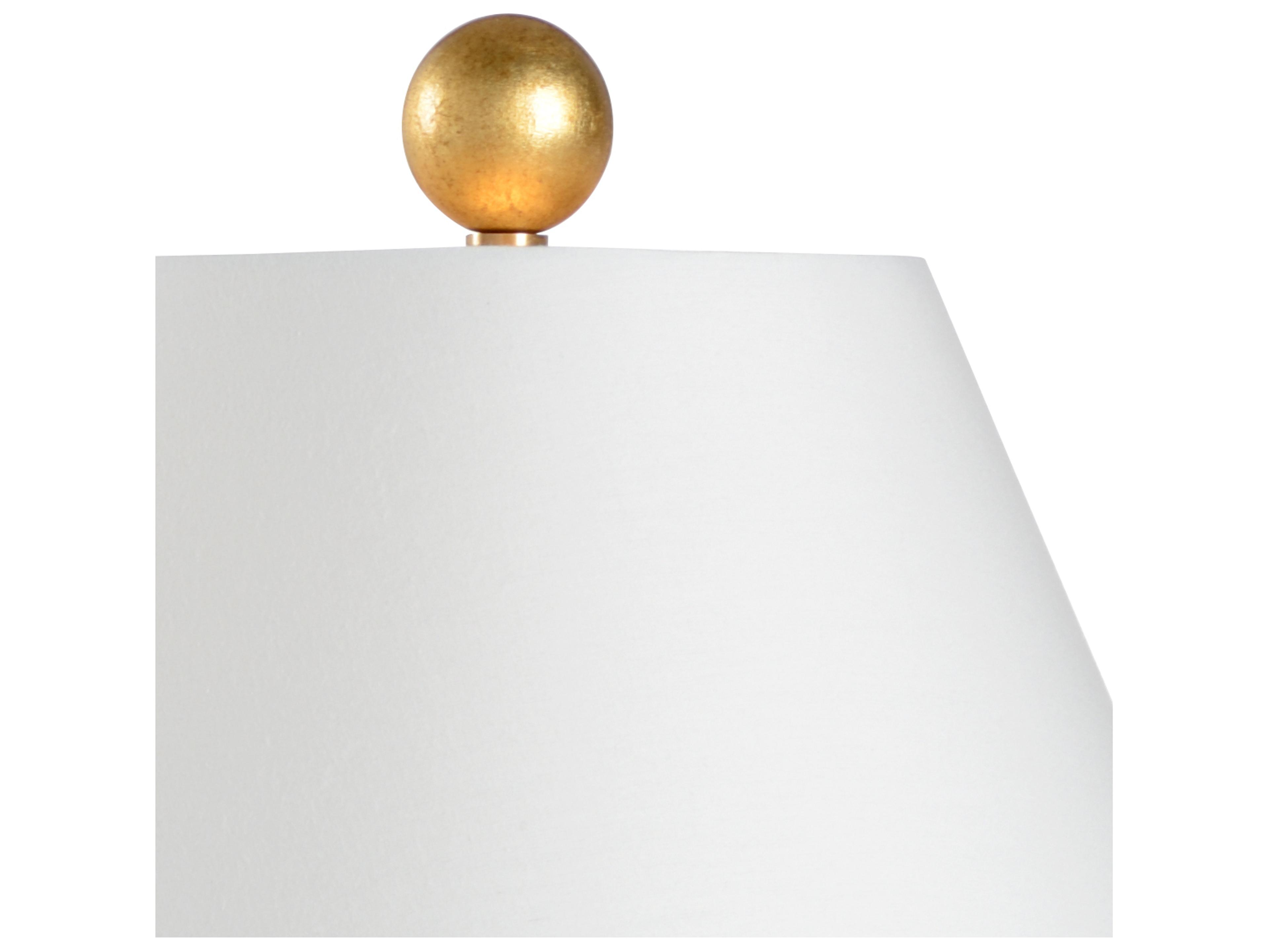 Chelsea House Bow White Table Lamp - Gold