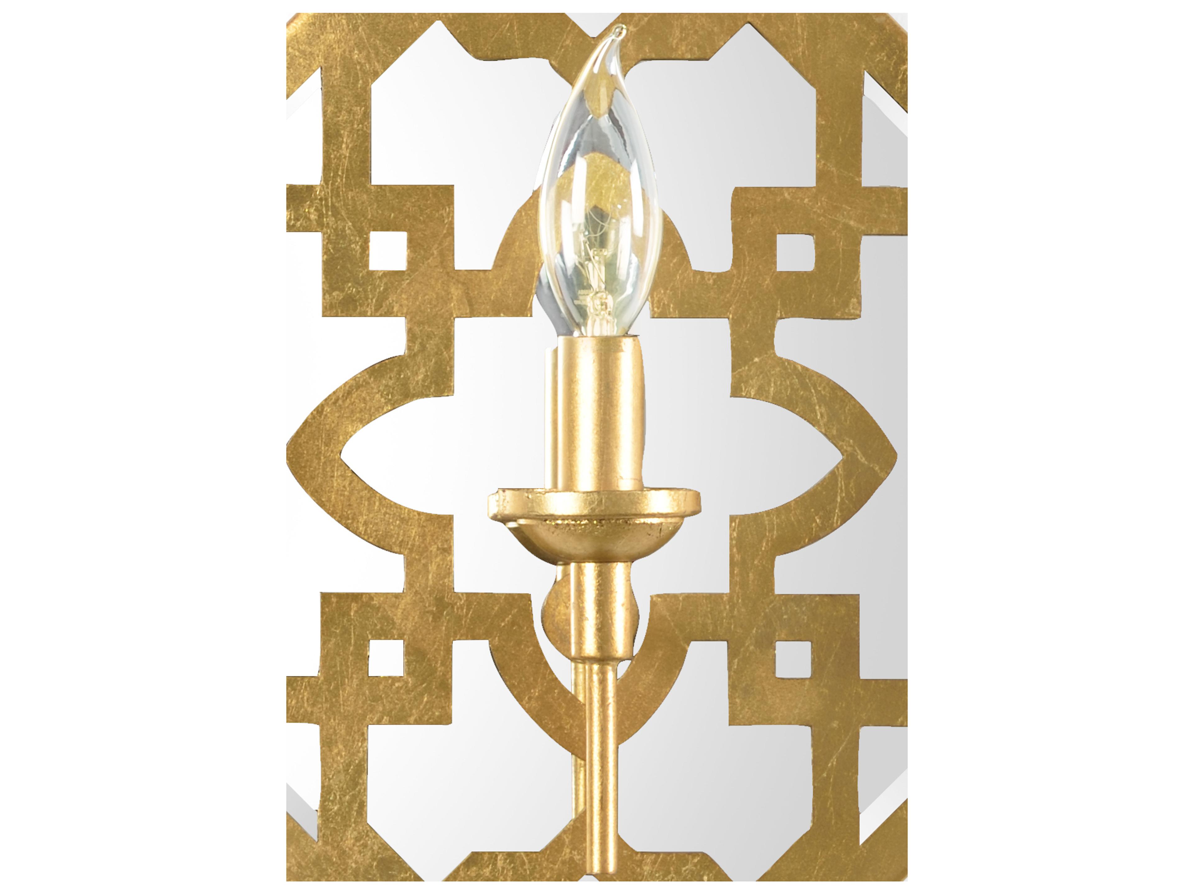 Chelsea House Claire Bell Gold Wall Sconce