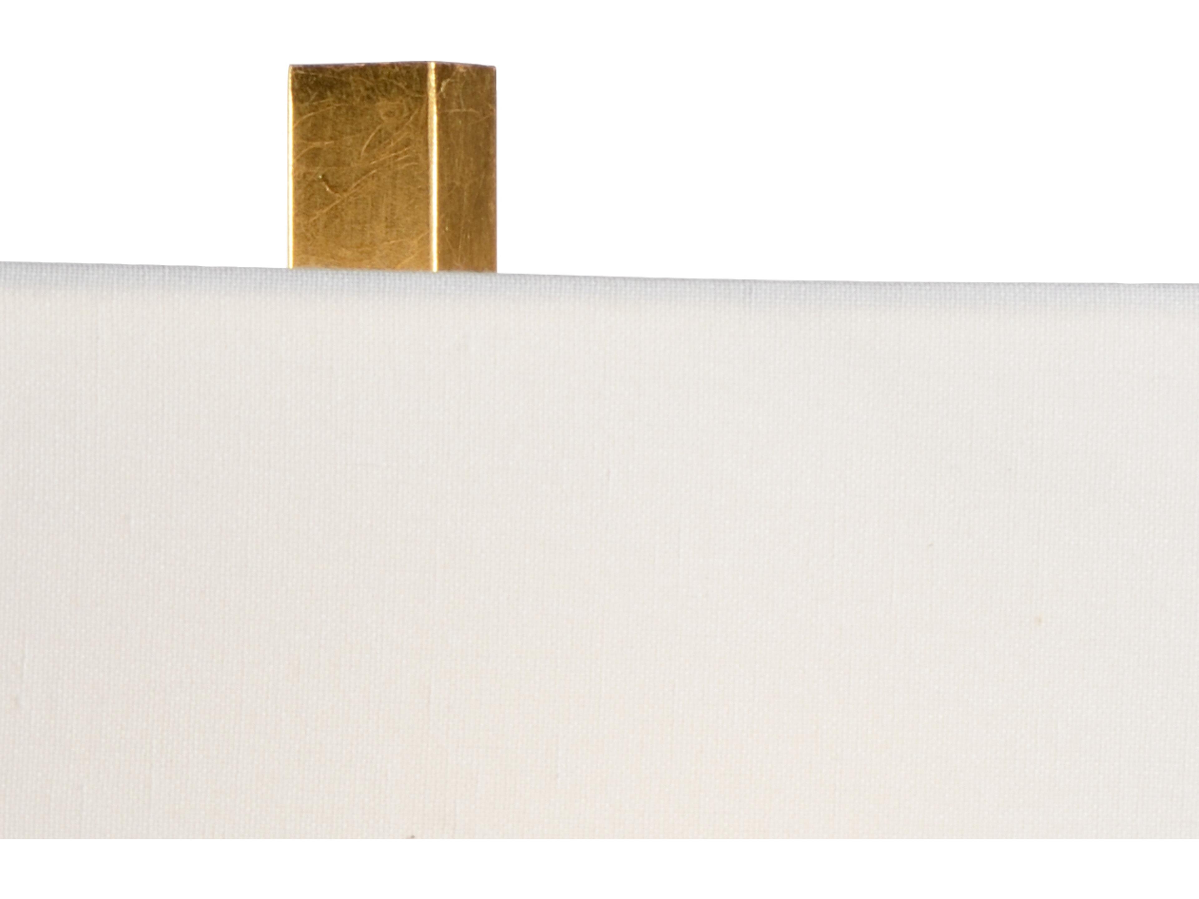 Chelsea House Claire Bell Regiment Gold White Table Lamp -