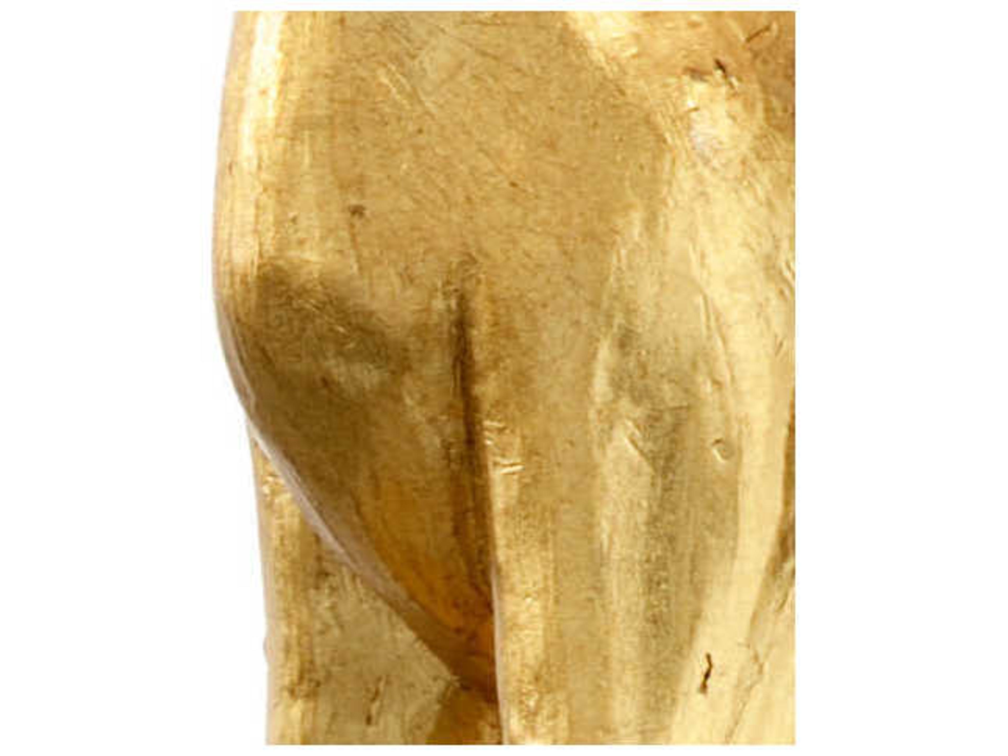 Chelsea House Left Facing Antique Gold Leaf Table Lamp