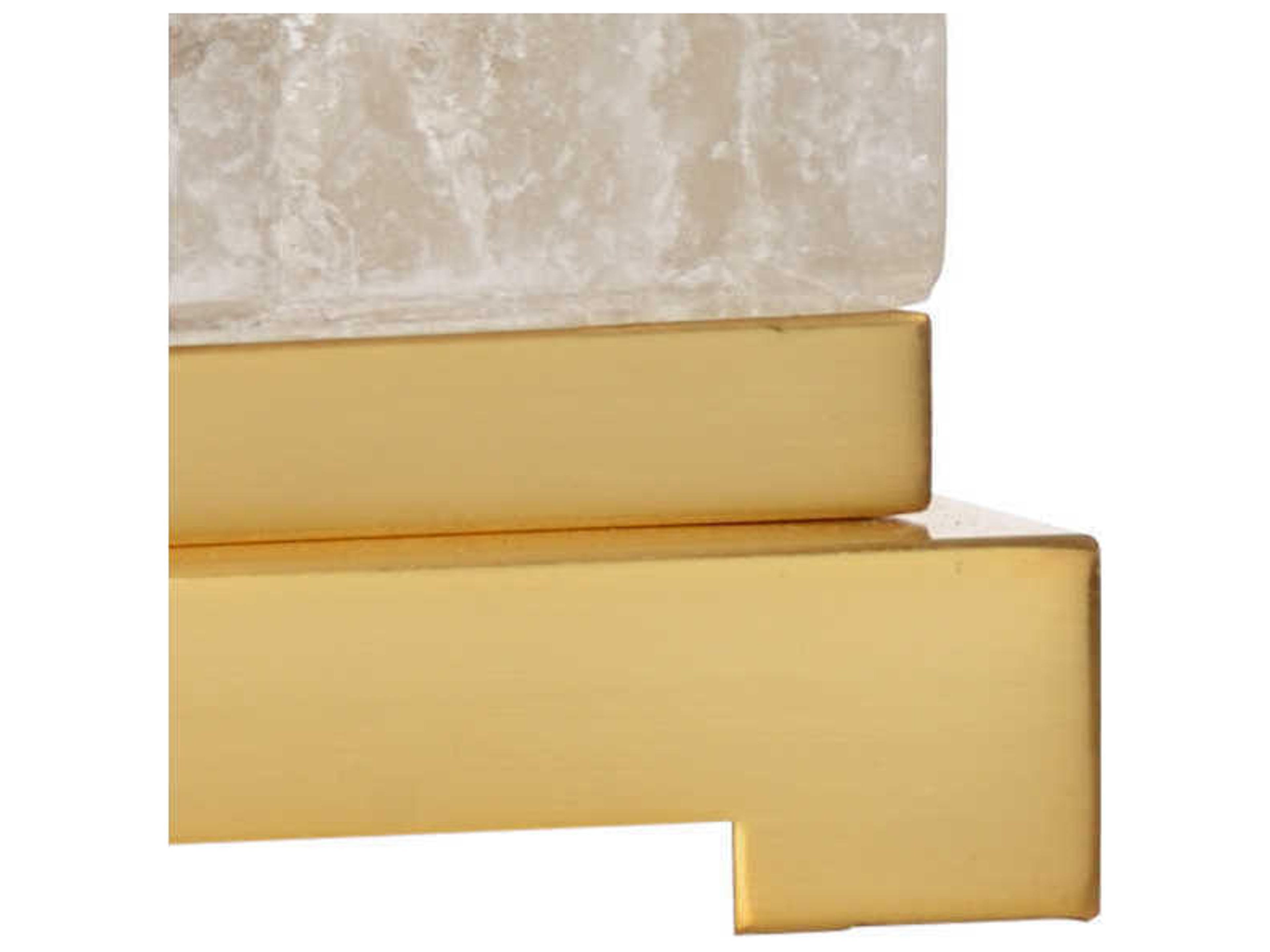 Chelsea House Natural White Gold Leaf Buffet Lamp