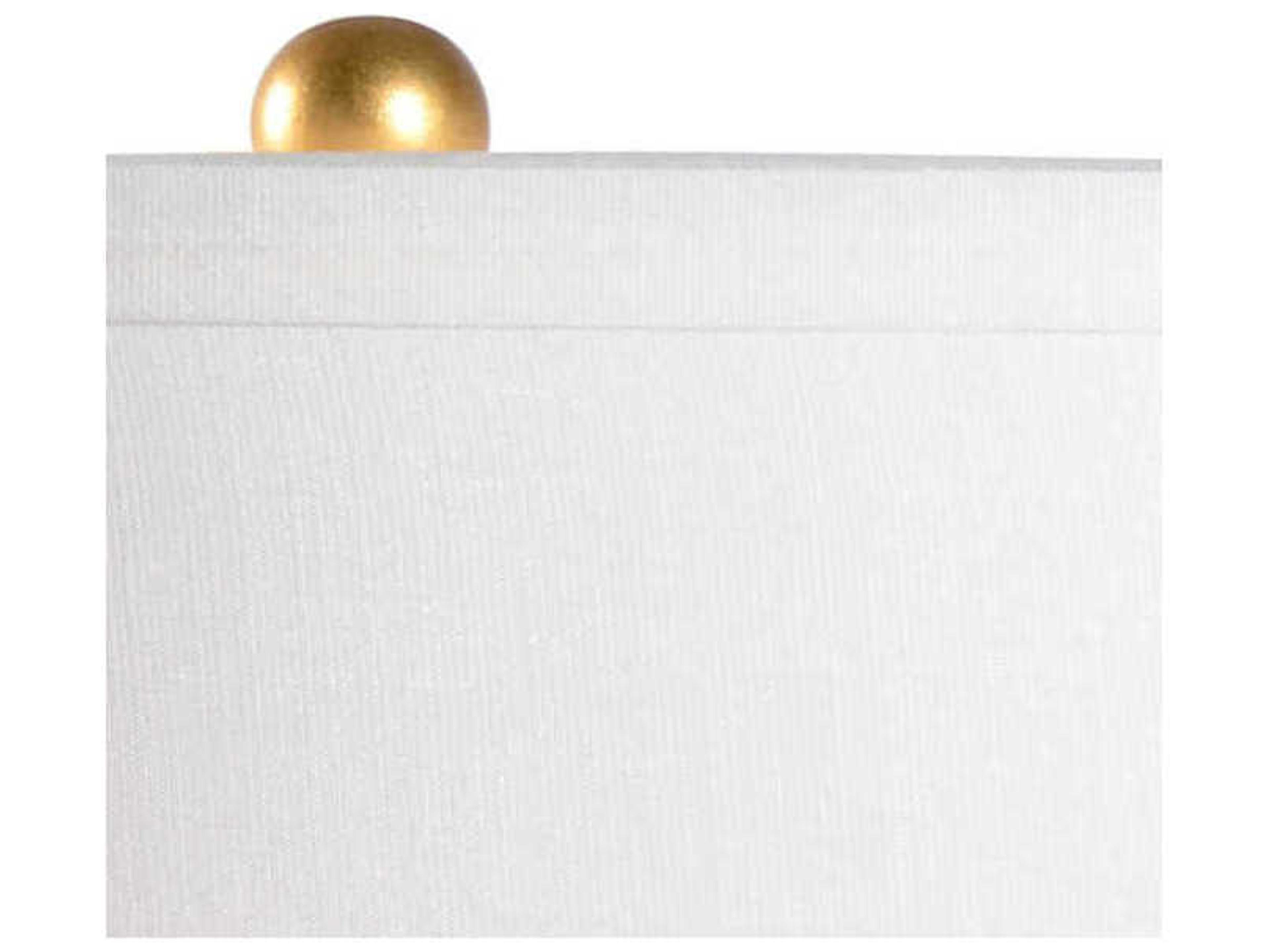 Chelsea House Cobalt White Glaze Gold Leaf Blue Buffet Lamp