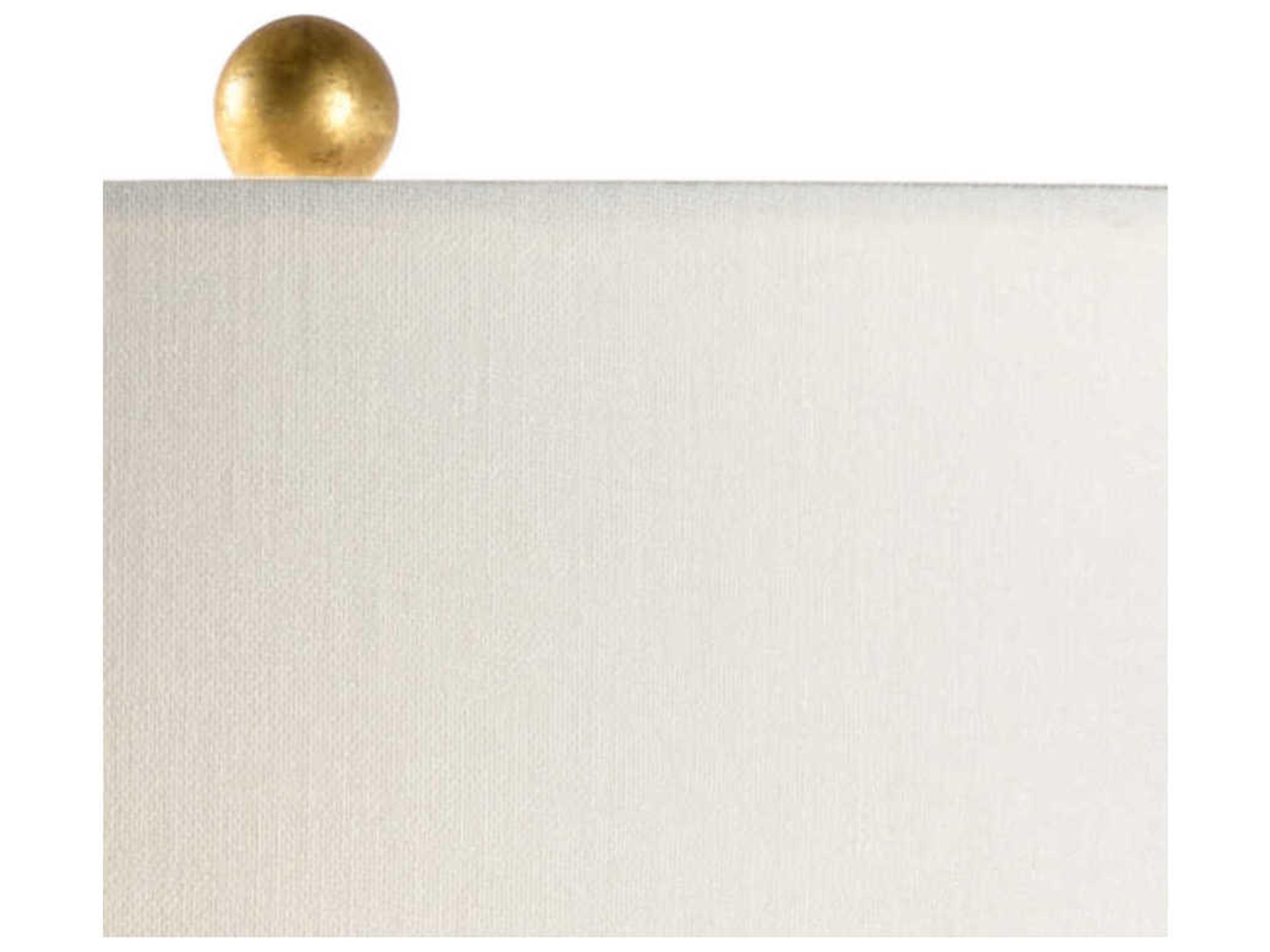 Chelsea House Antique Gold Leaf Clear Buffet Lamp