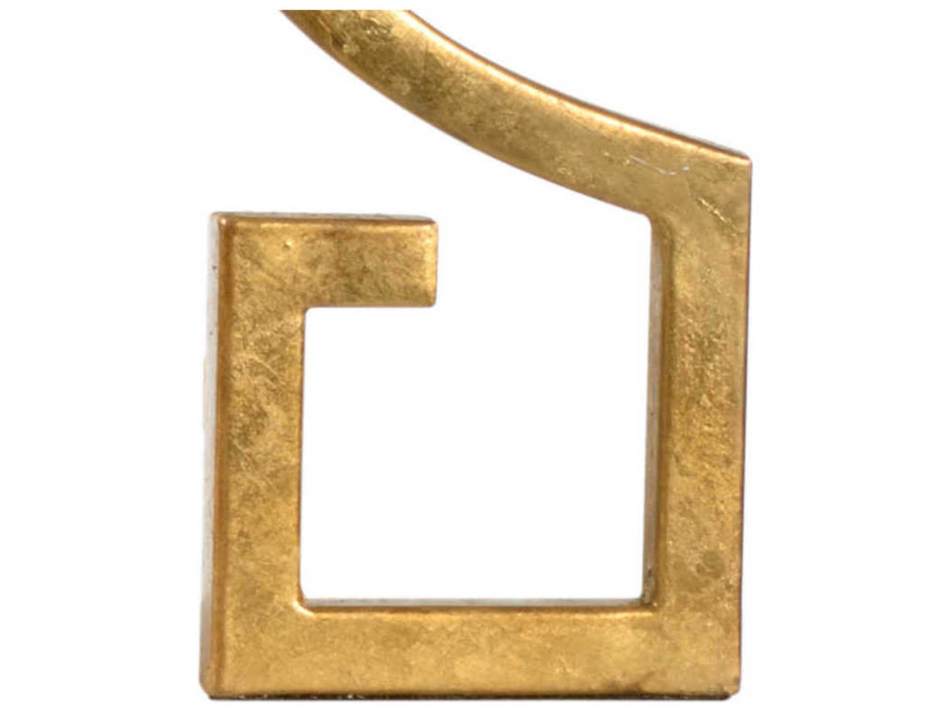 Chelsea House Antique Gold Leaf Buffet Lamp