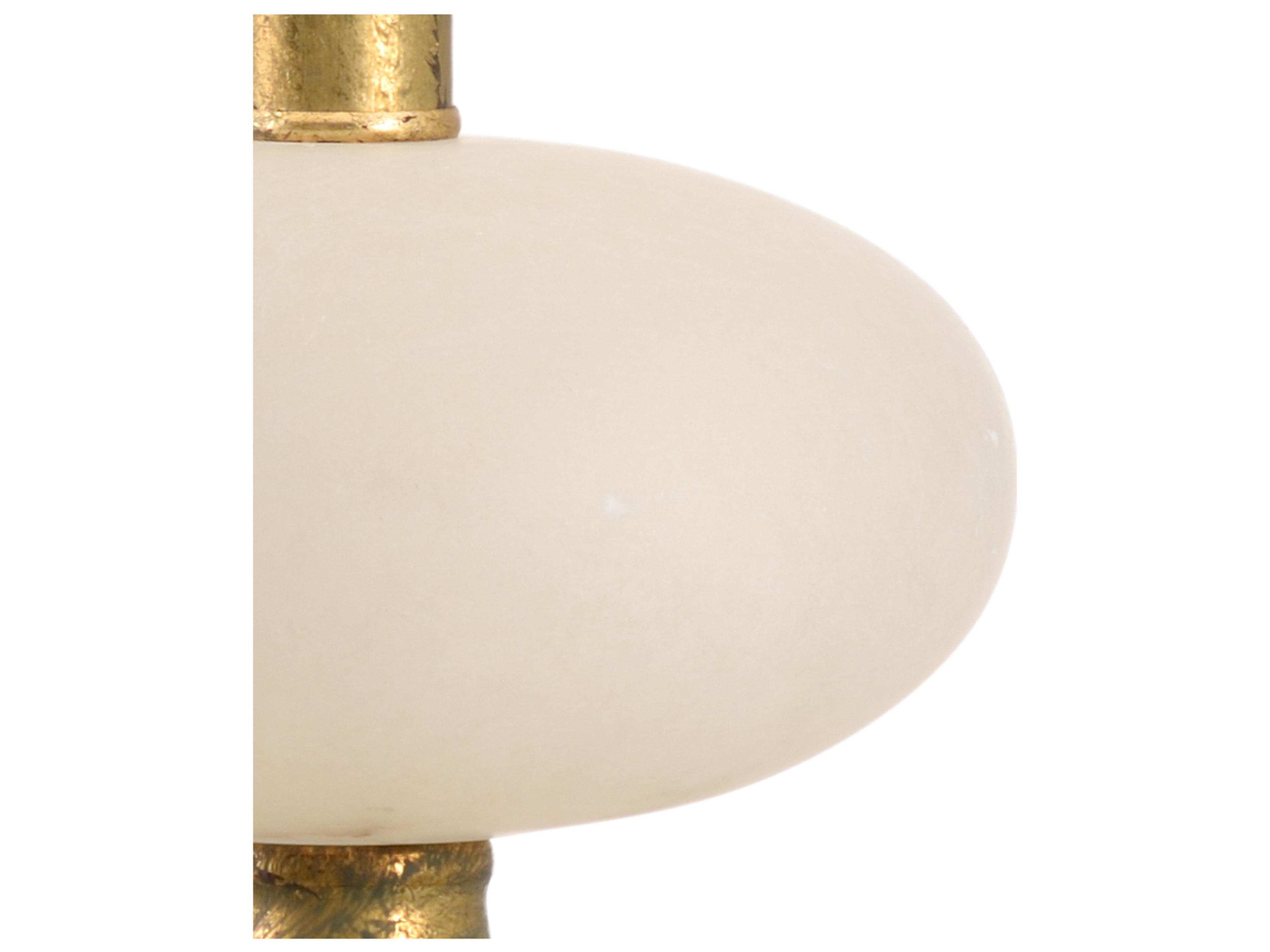 Chelsea House Bradshaw Orrell Charlotte White Gold Table Lamp