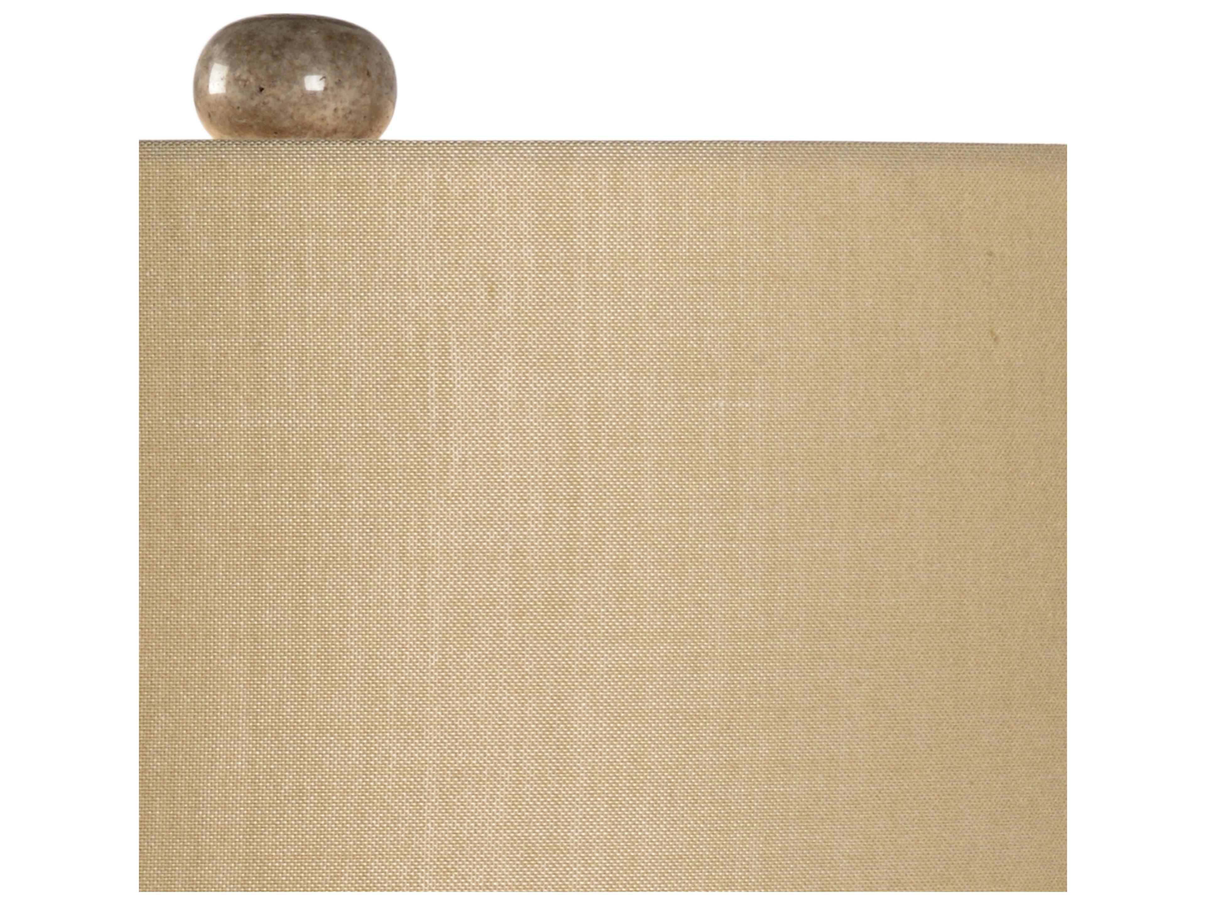 Chelsea House Gray Marble Column Table Lamp