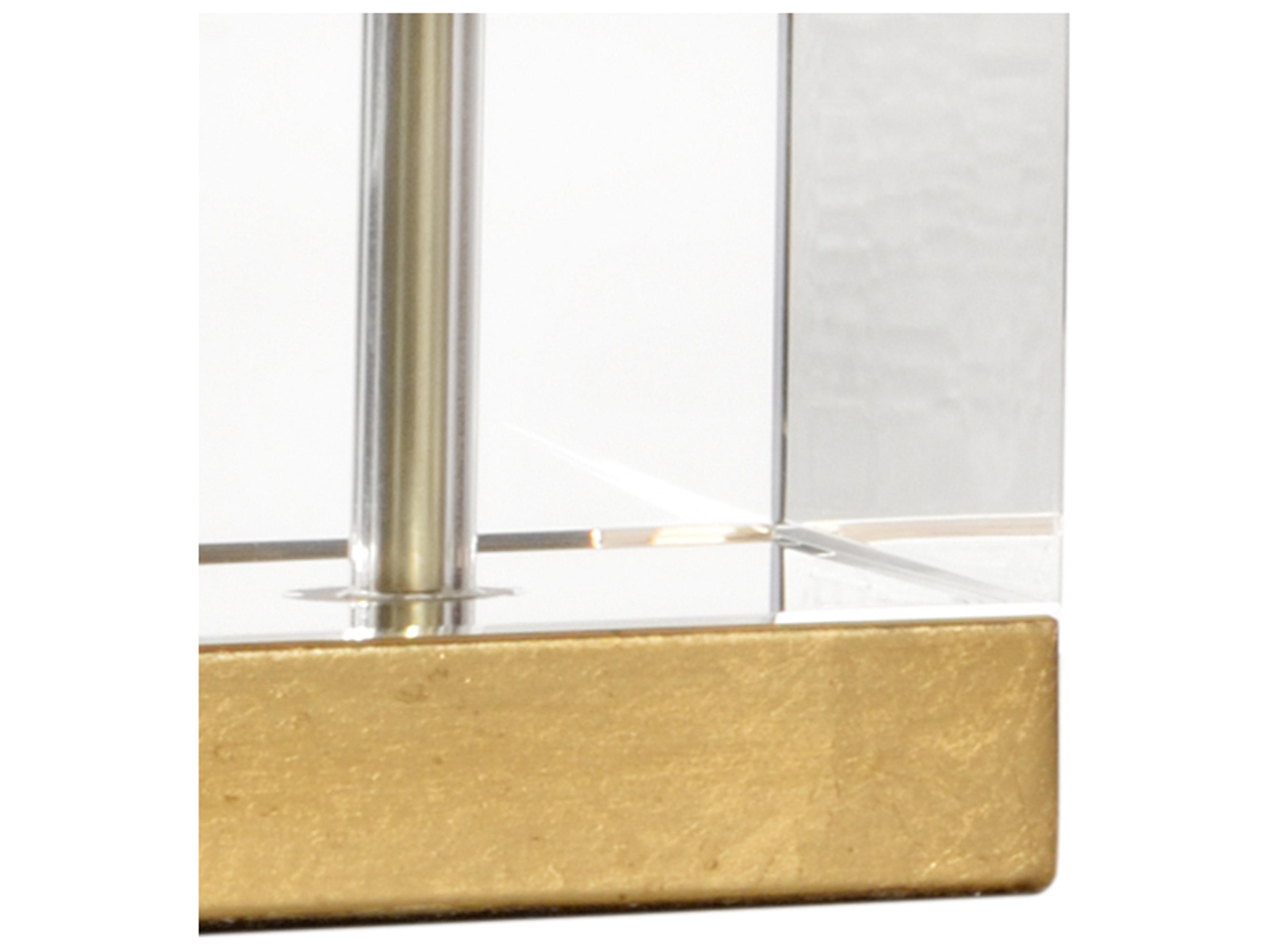 Chelsea House Large Orchid Gold White Table Lamp