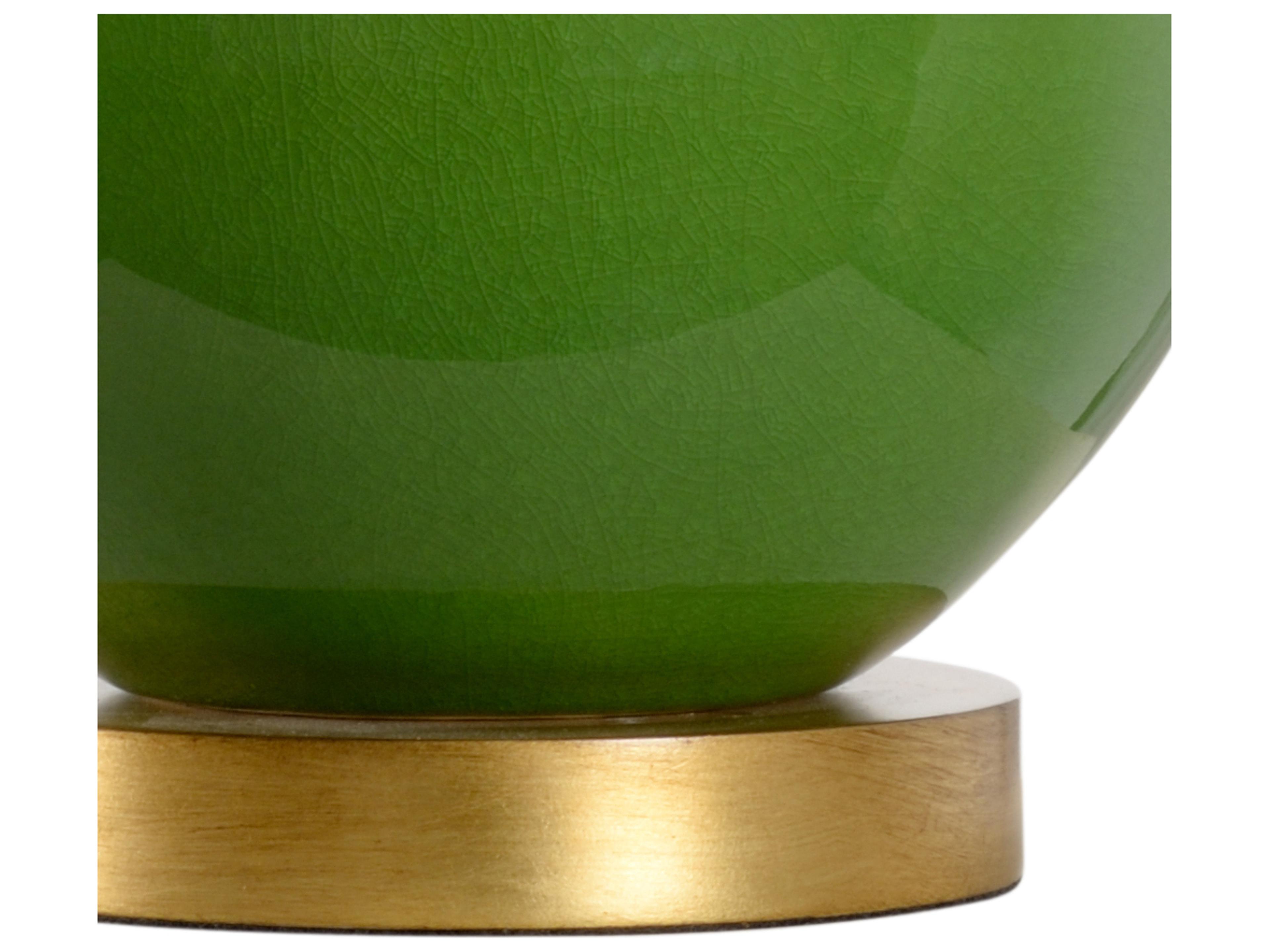 Chelsea House Gourd Table Lamp - Green