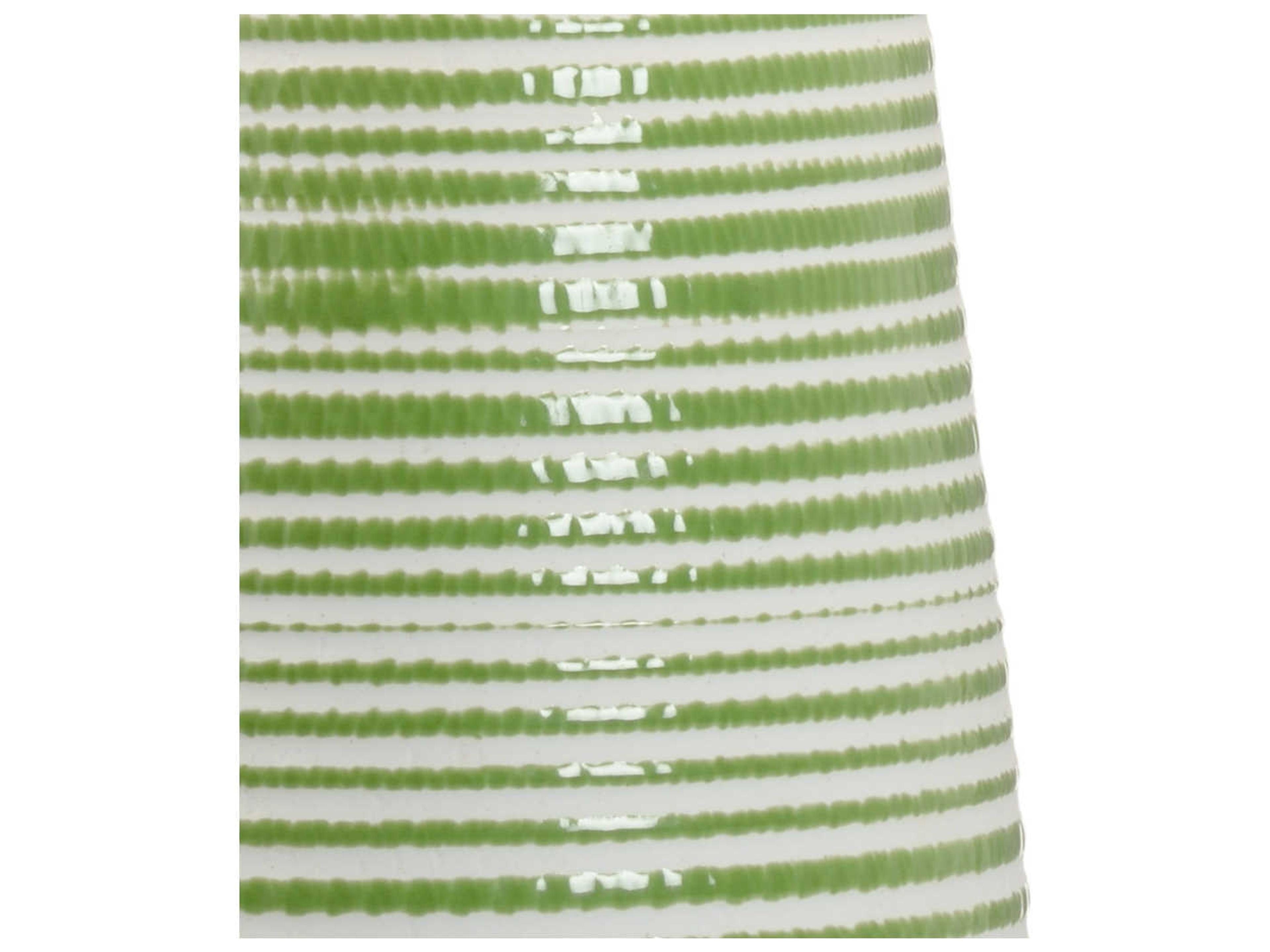 Chelsea House Green White Glaze Buffet Lamp