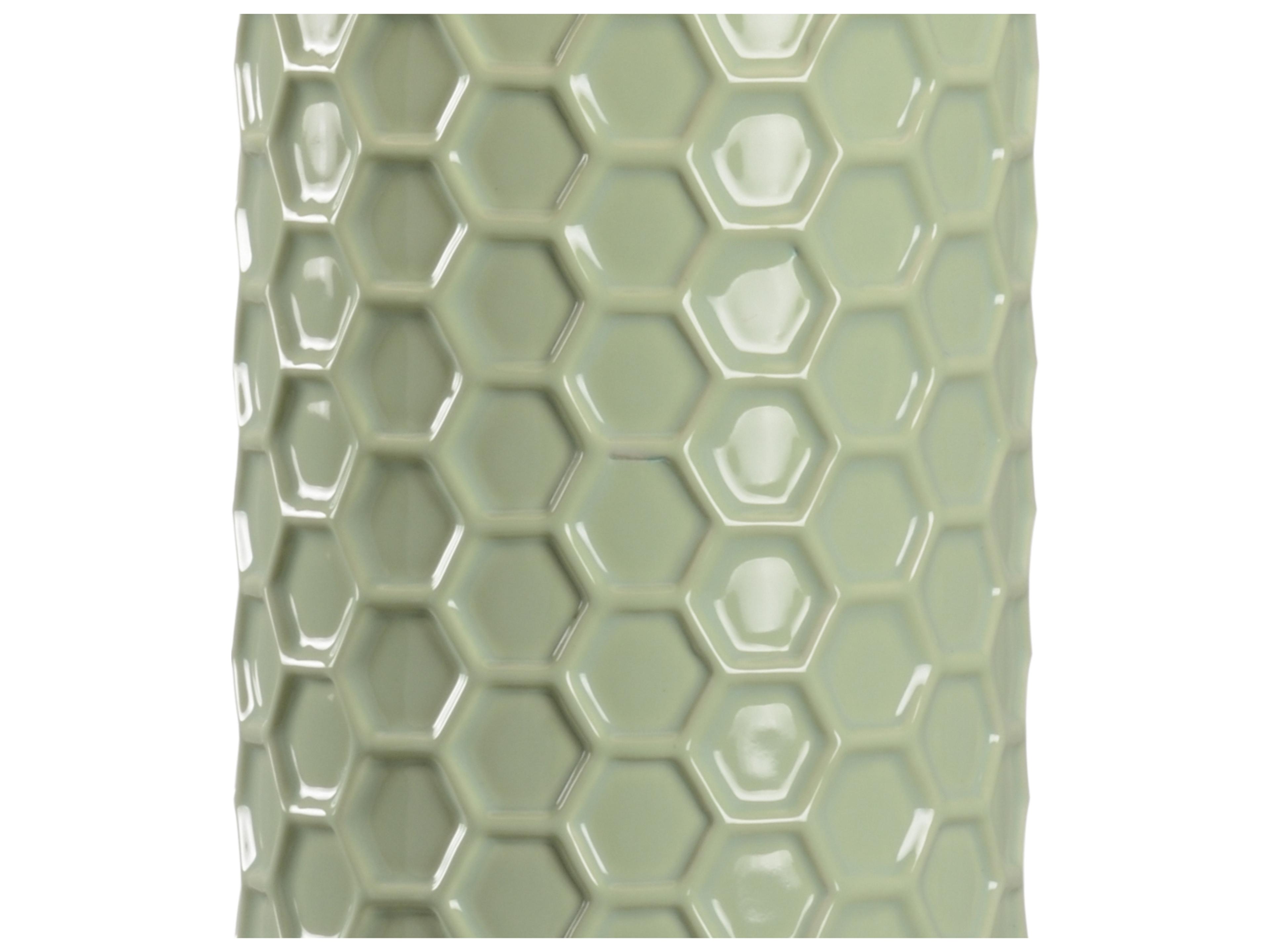 Chelsea House Shayla Copas April Honeycomb Green Table Lamp - Pistachio
