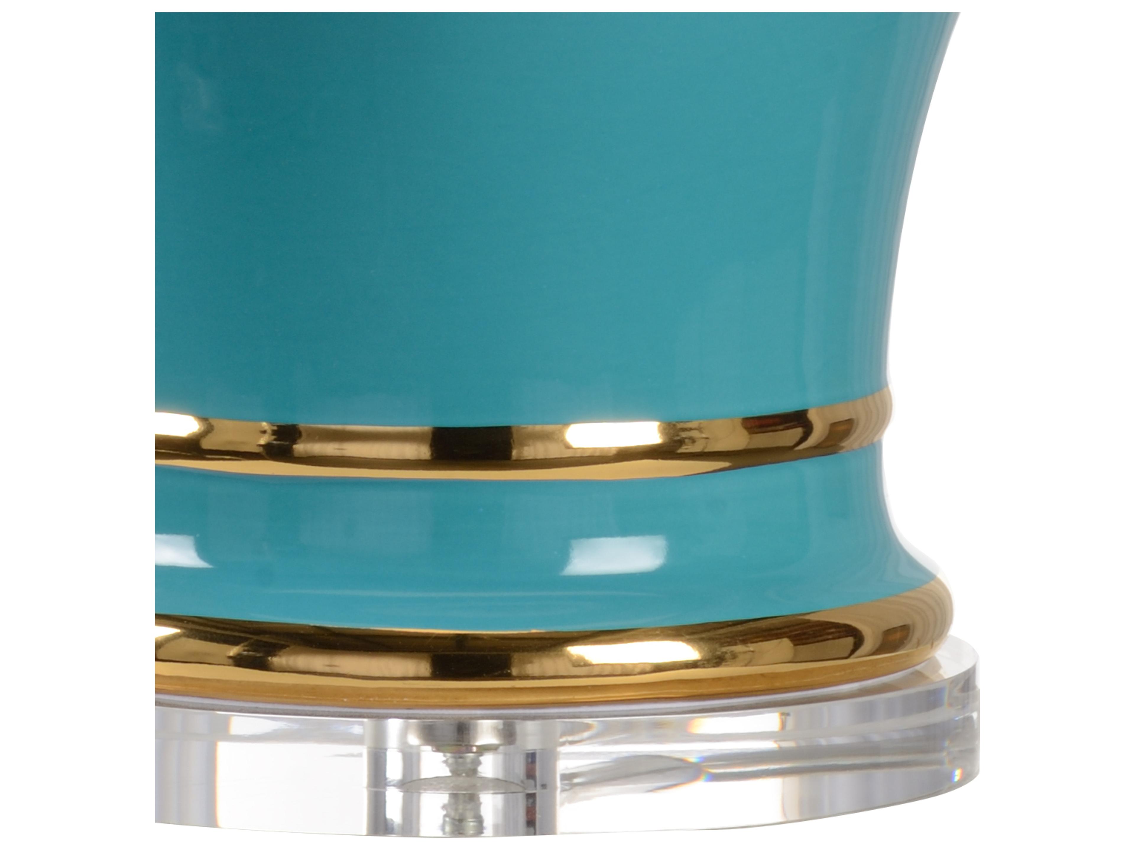 Chelsea House Shayla Copas Audrey Alexandrite Gold Green Table Lamp -