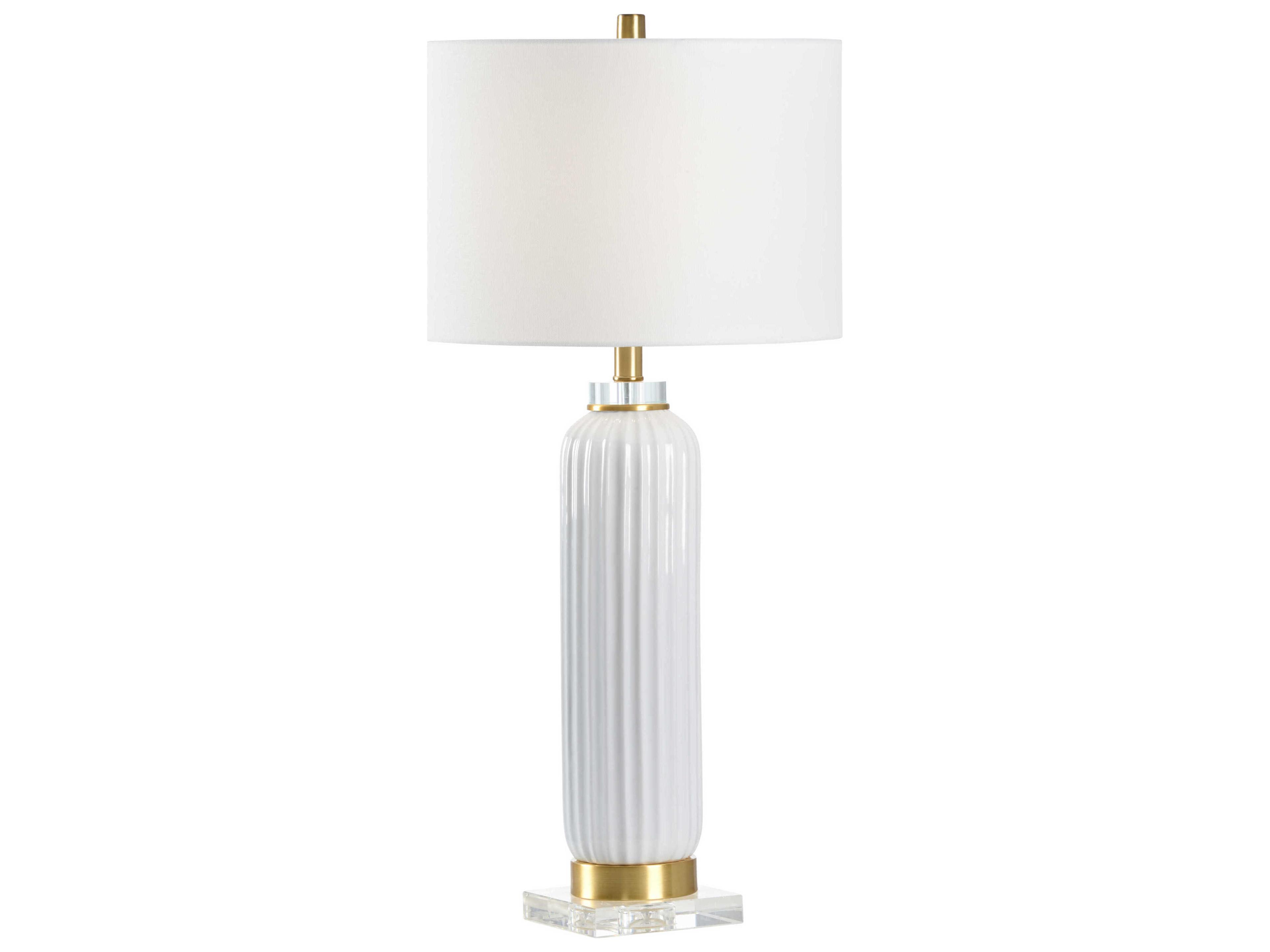 Chelsea House Samuel White Ceramic Buffet Lamp