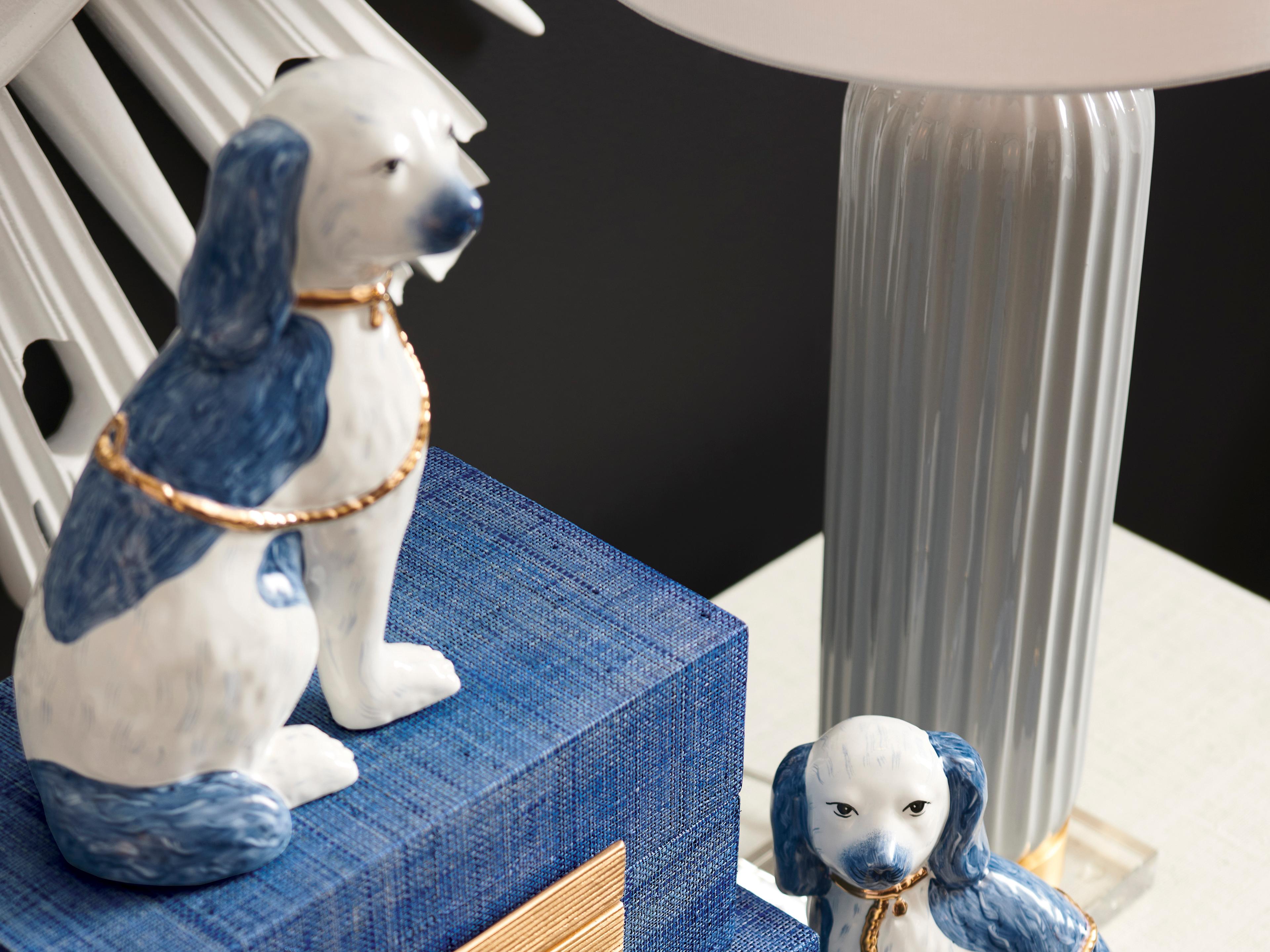 Chelsea House Samuel Ceramic Table Lamp - Gray