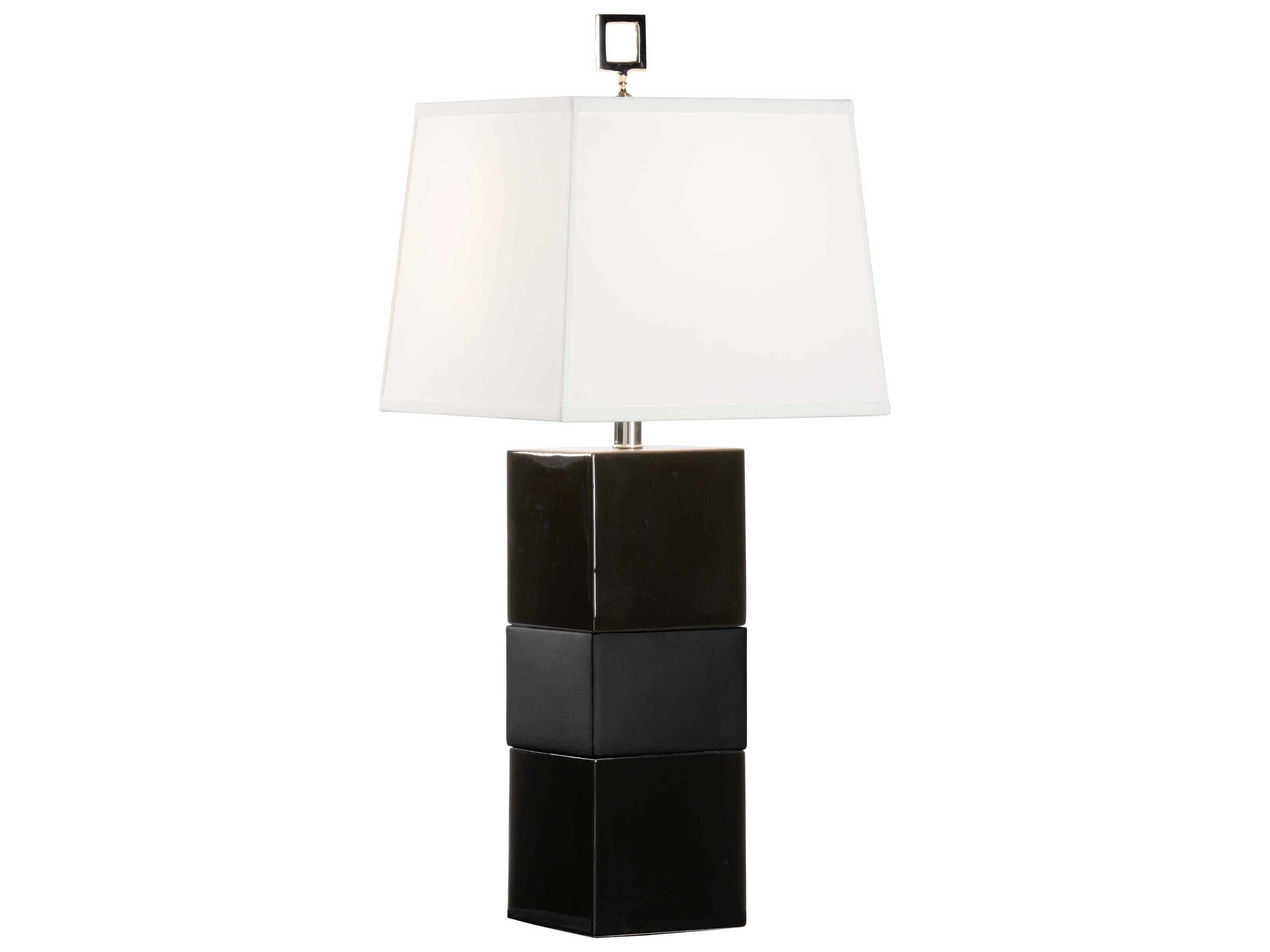 Chelsea House Banded Table Lamp - Black