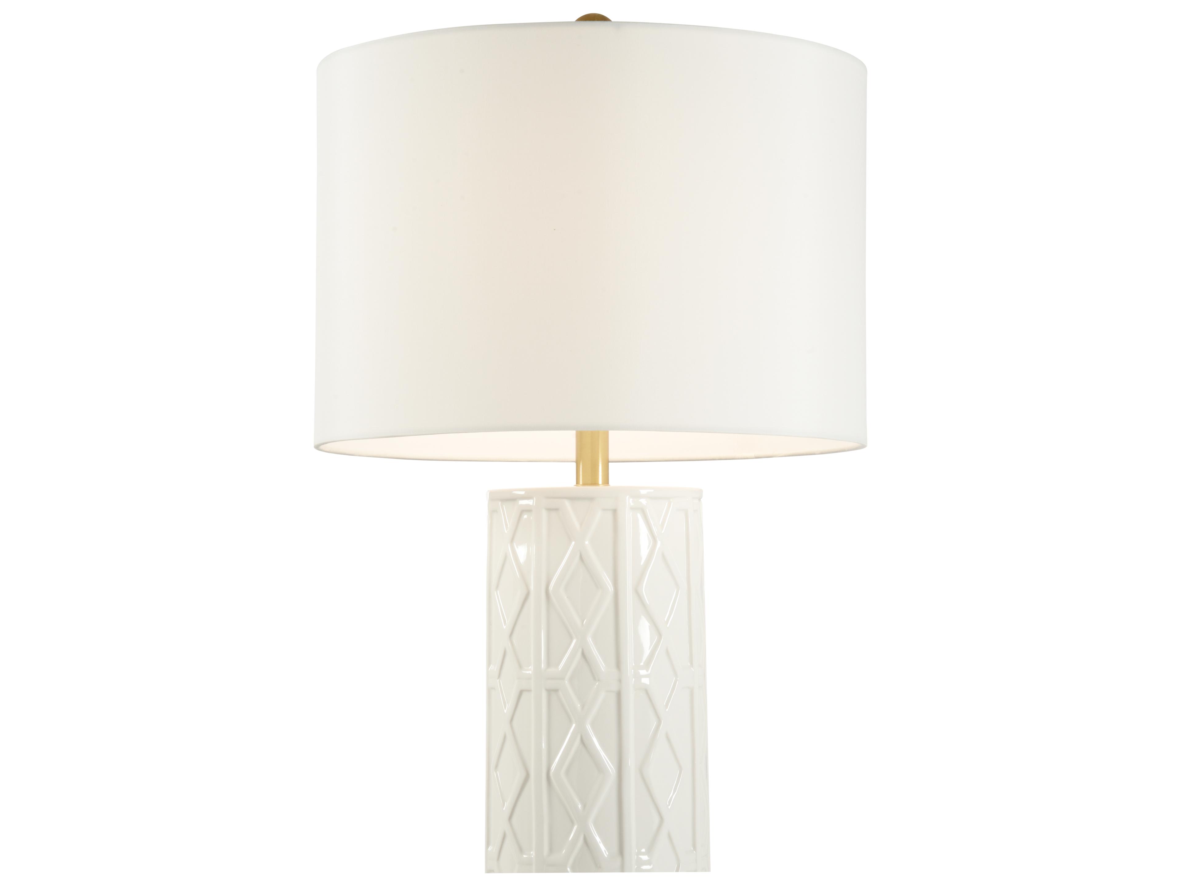 Chelsea House Shayla Copas Andreu White gold Table Lamp -