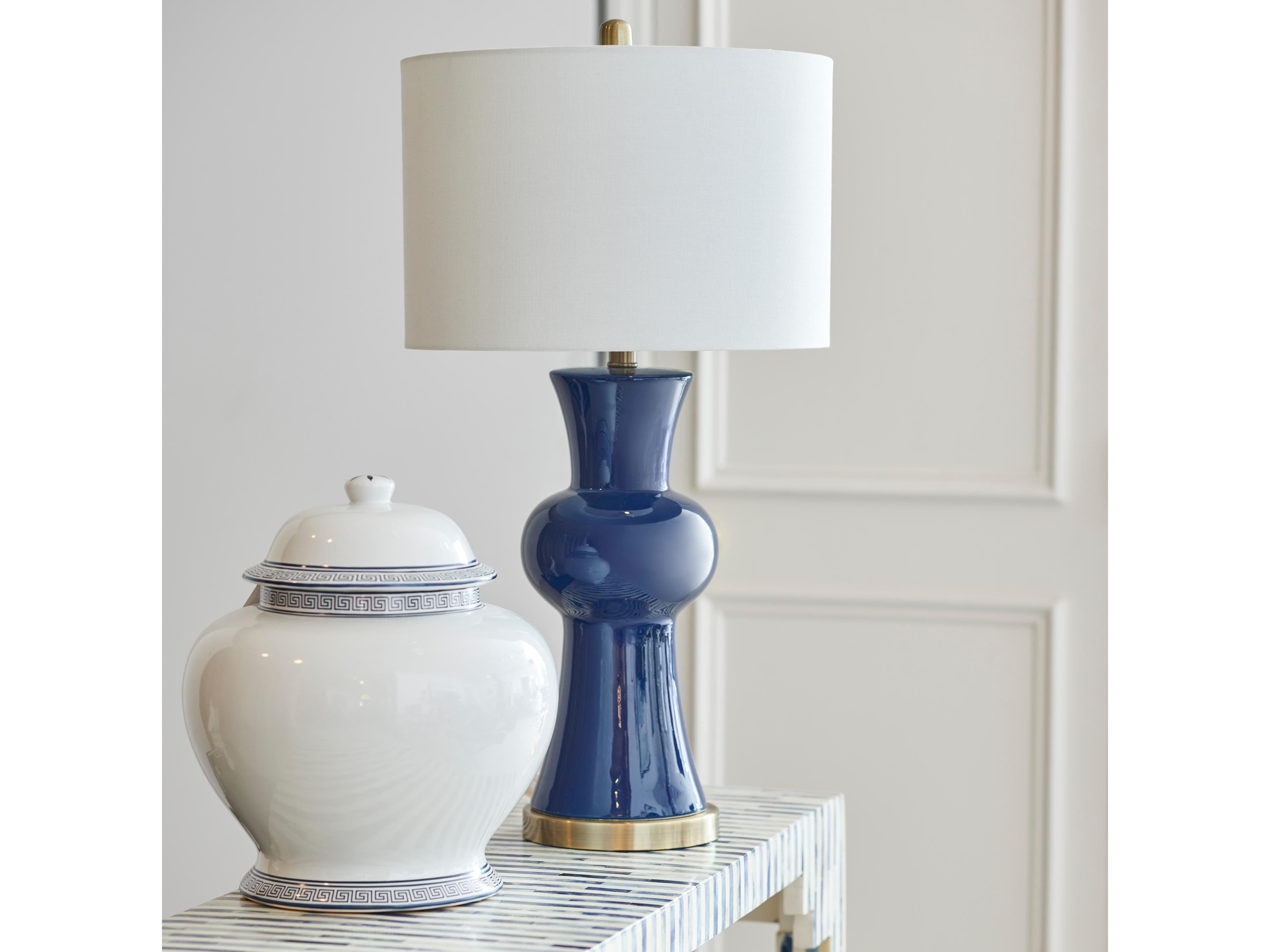 Chelsea House Rockport Beach Blue Table Lamp