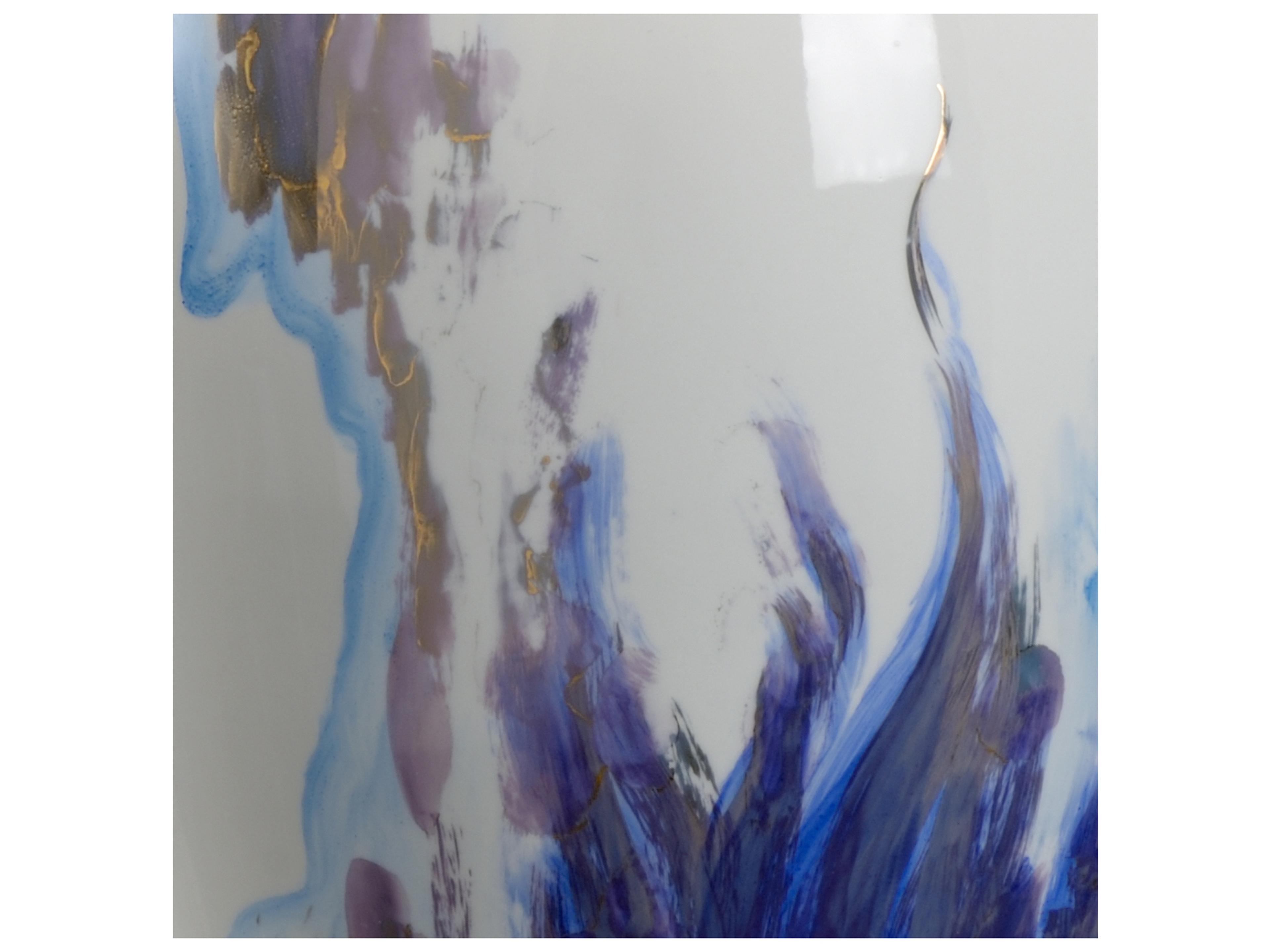 Chelsea House Blue White Gold Table Lamp