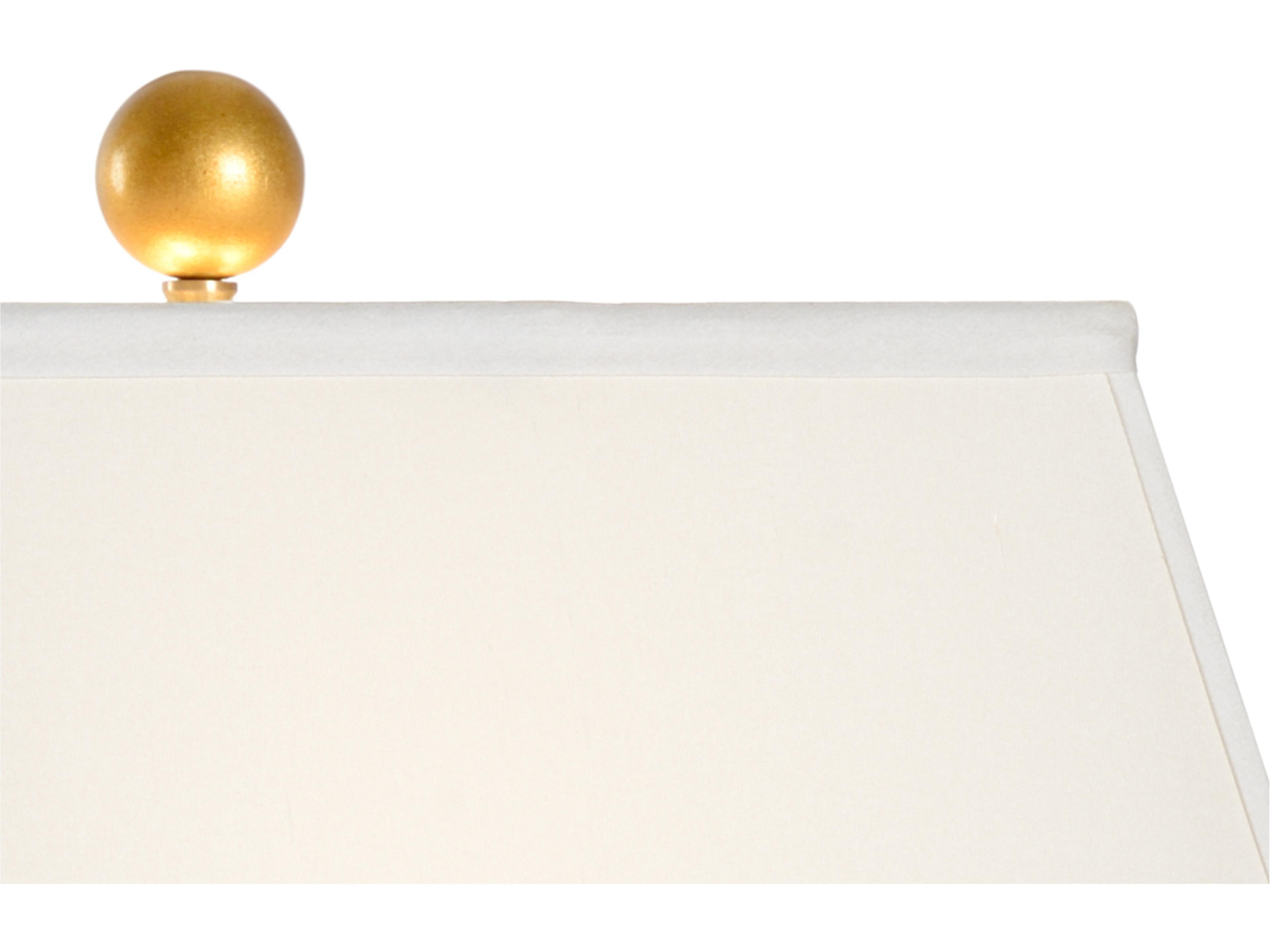 Chelsea House Peacock Feather White Green Table Lamp