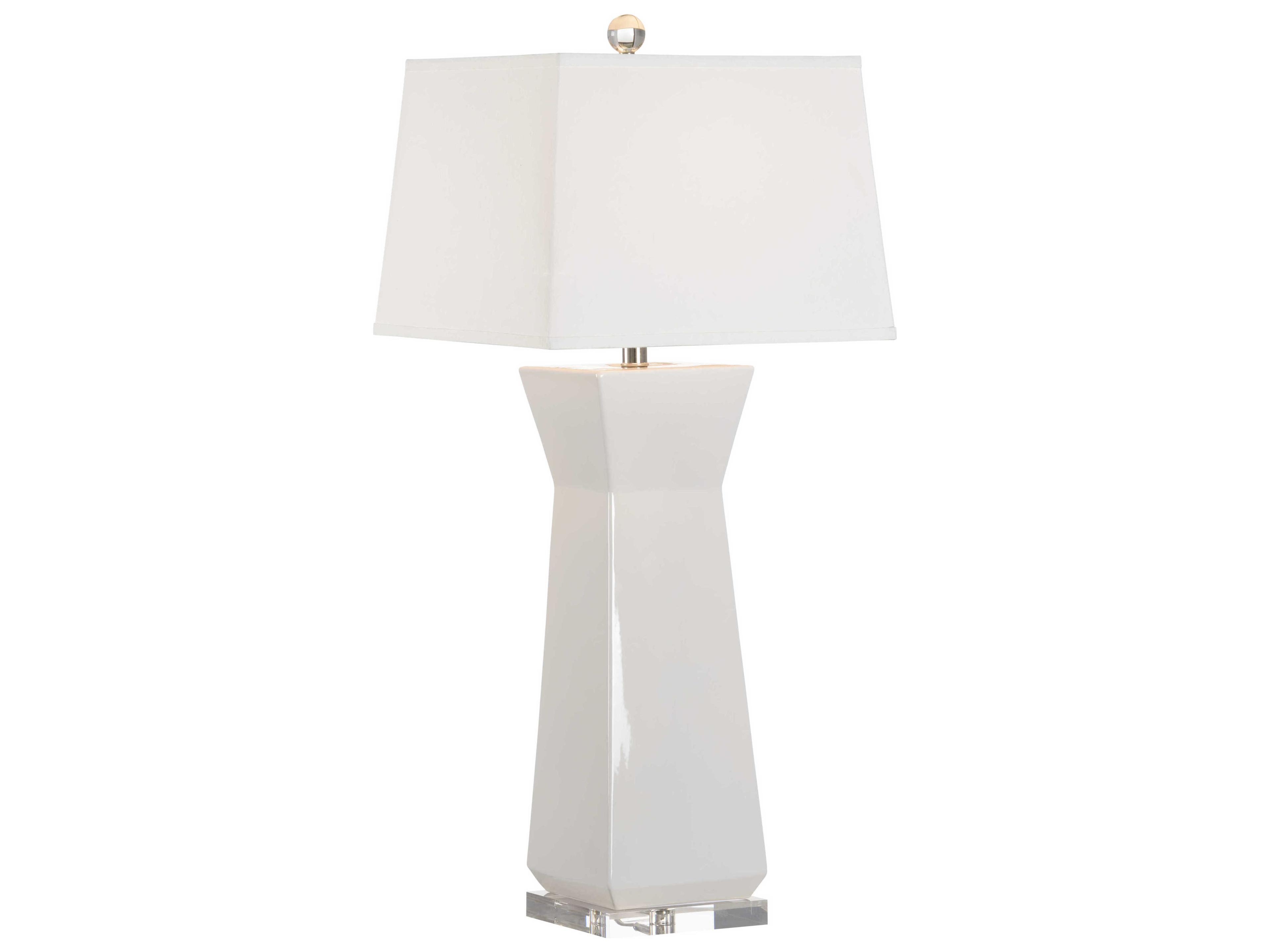 Jamie Merida Fontainebleau Table Lamp - White