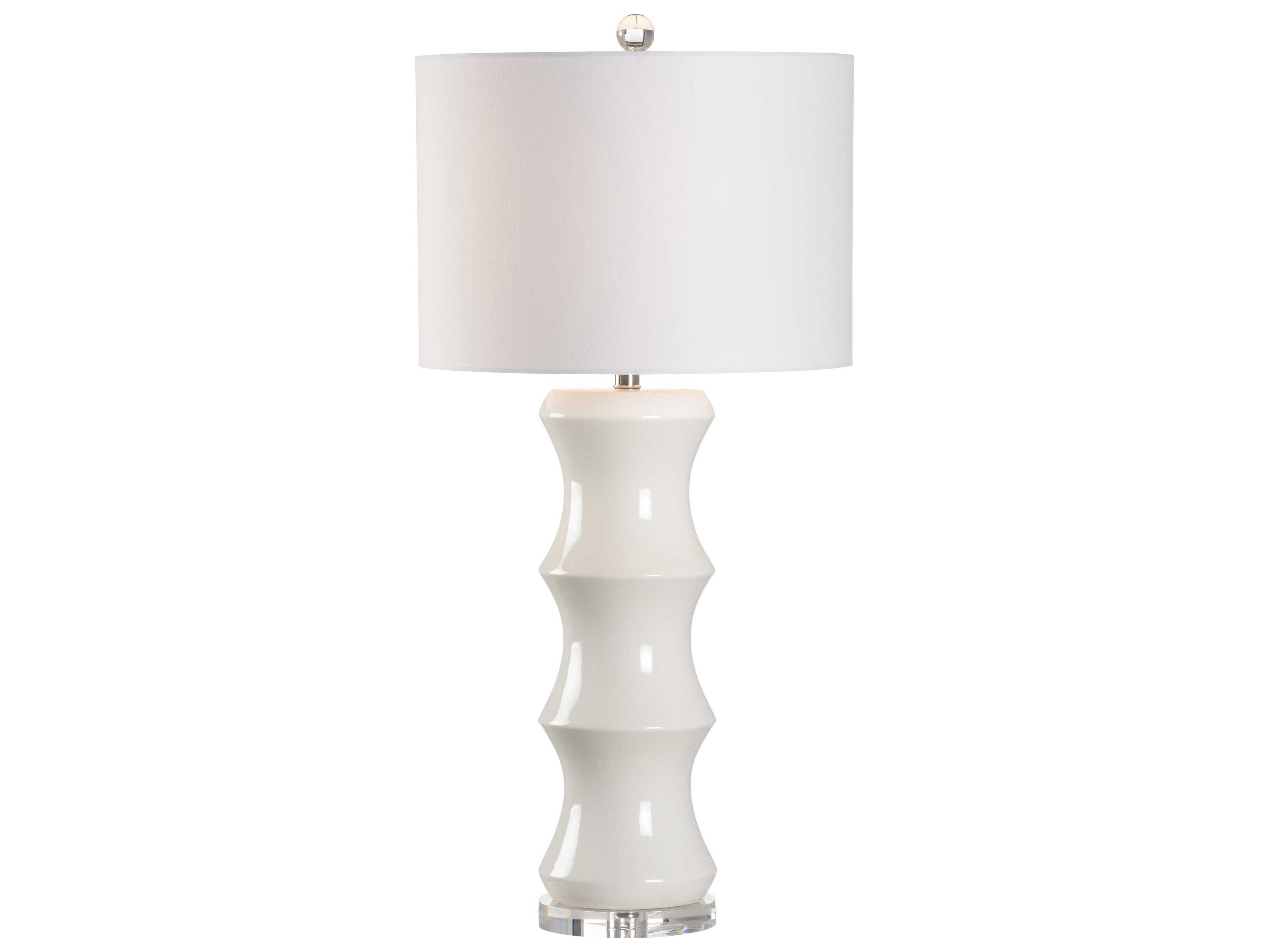 Jamie Merida Shelbourne Table Lamp - White