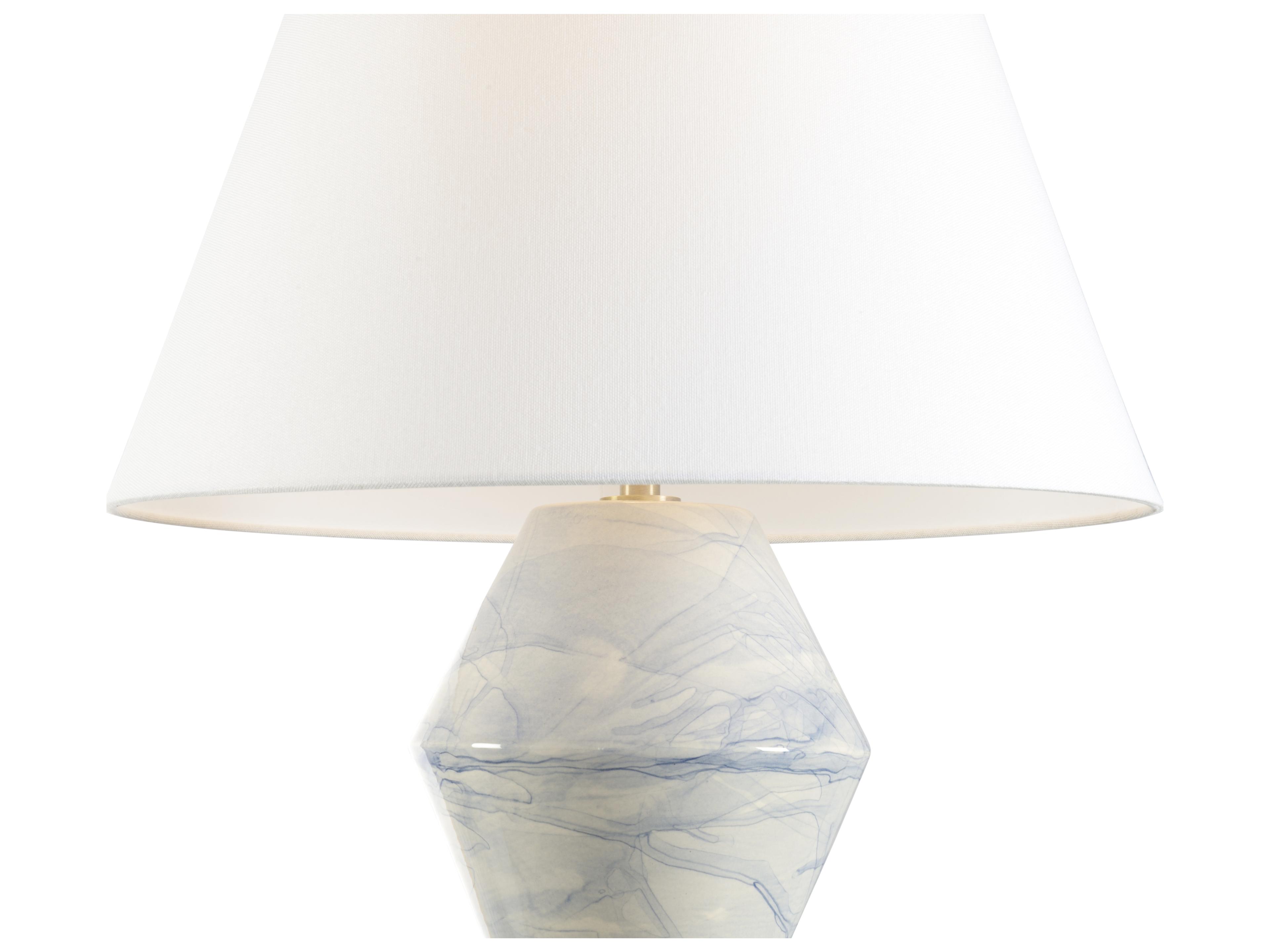 Chelsea House Bill Cain Blue Buffet Lamp