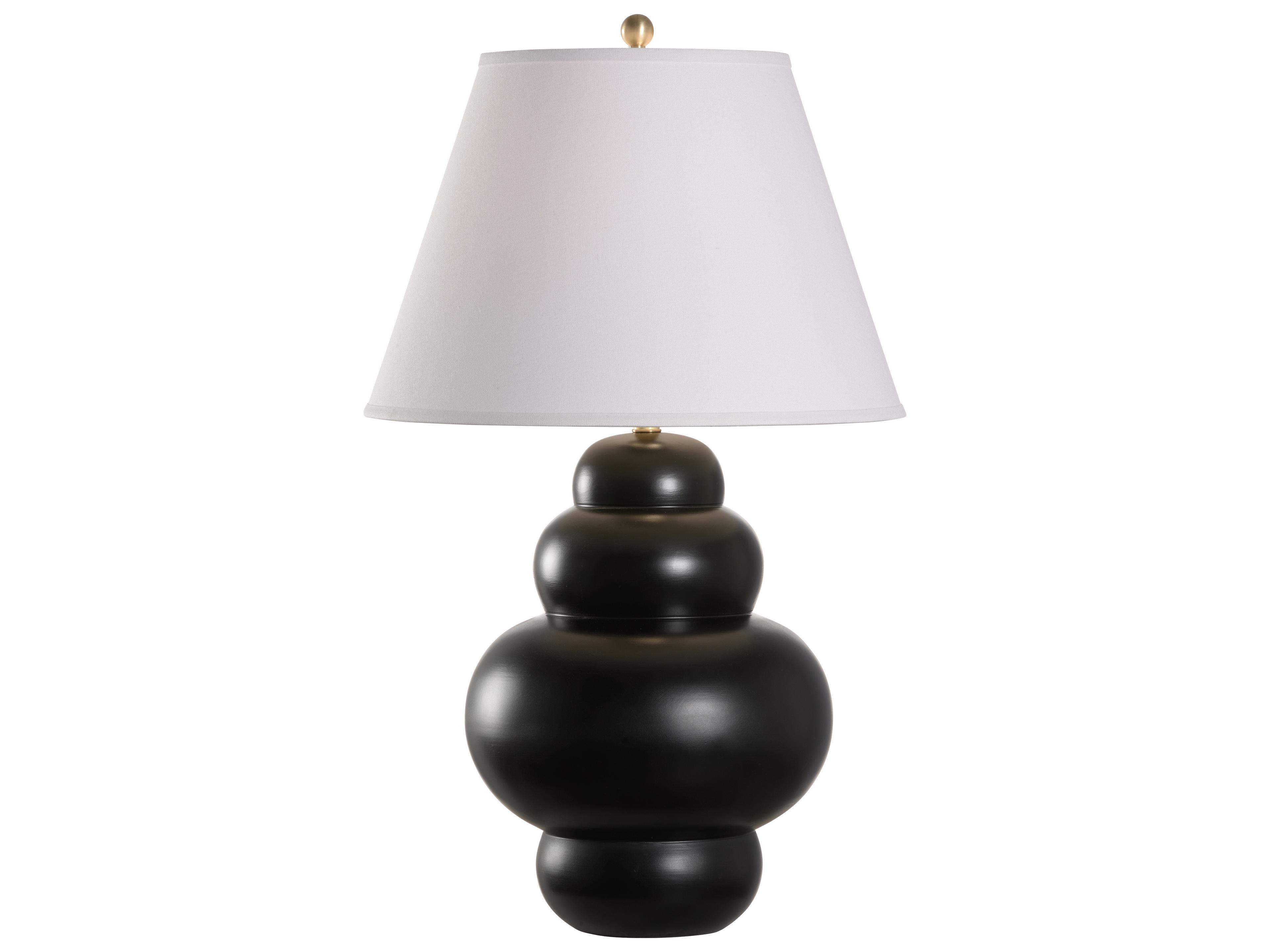 Chelsea House Bill Cain Black Buffet Lamp
